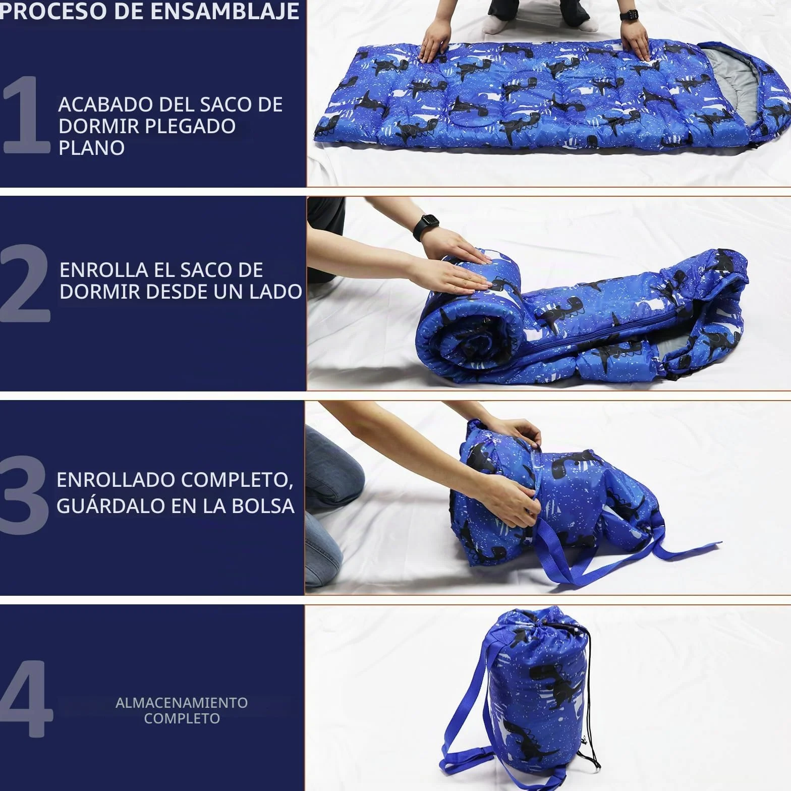 Sacos de dormir para niños, sacos de dormir de camping con bolsa de transporte, saco de dormir compacto para senderismo, mochileros, 3 estaciones, clima cálido y fresco, ligero, impermeable, viajes al