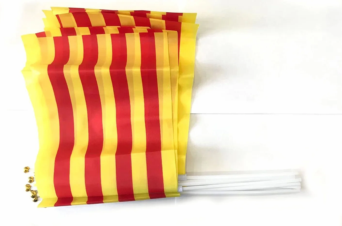 Bandera de Mano de Cataluña Durabol 12PCS 20X30CM