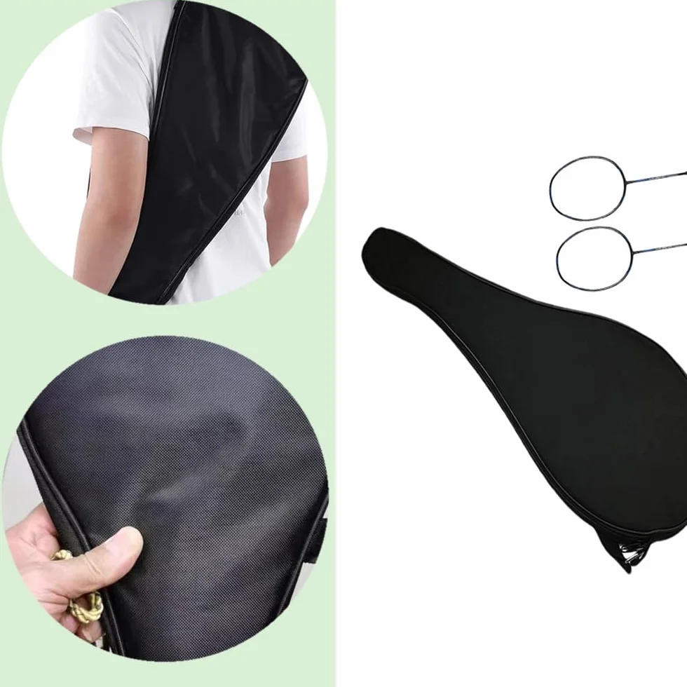 Bolsa de bádminton impermeable protectora para raquetas de tenis