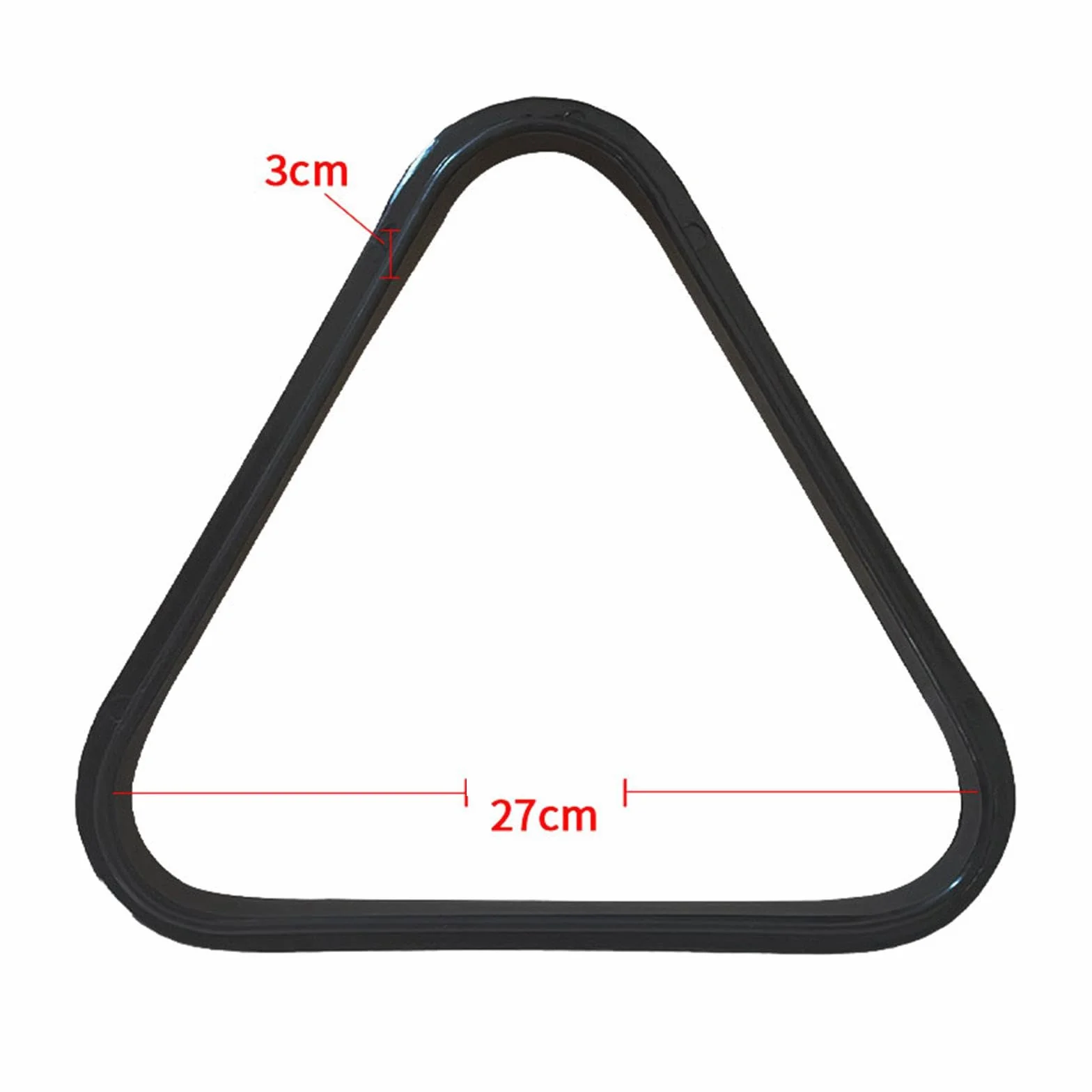 Rockible Estante Triangular para Bolas de Billar, Soporte Recolector, Equipo de Billar