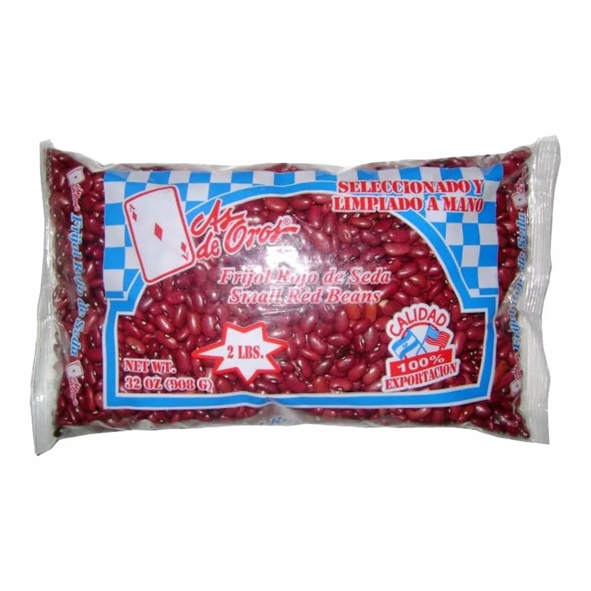 As de Oros - Frijol Rojo de Seda - Alubia Roja - Producto de Nicaragua - 900 Gramos