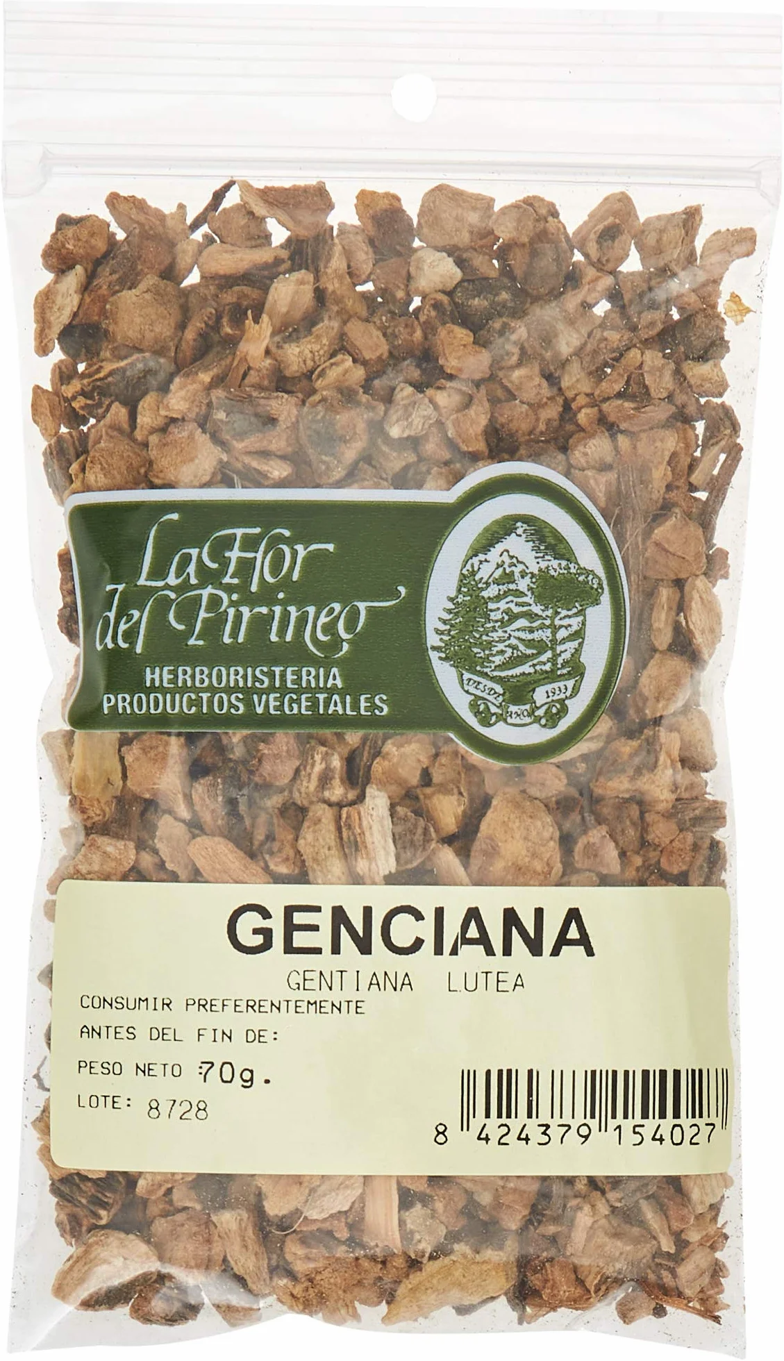 GENCIANA RAIZ