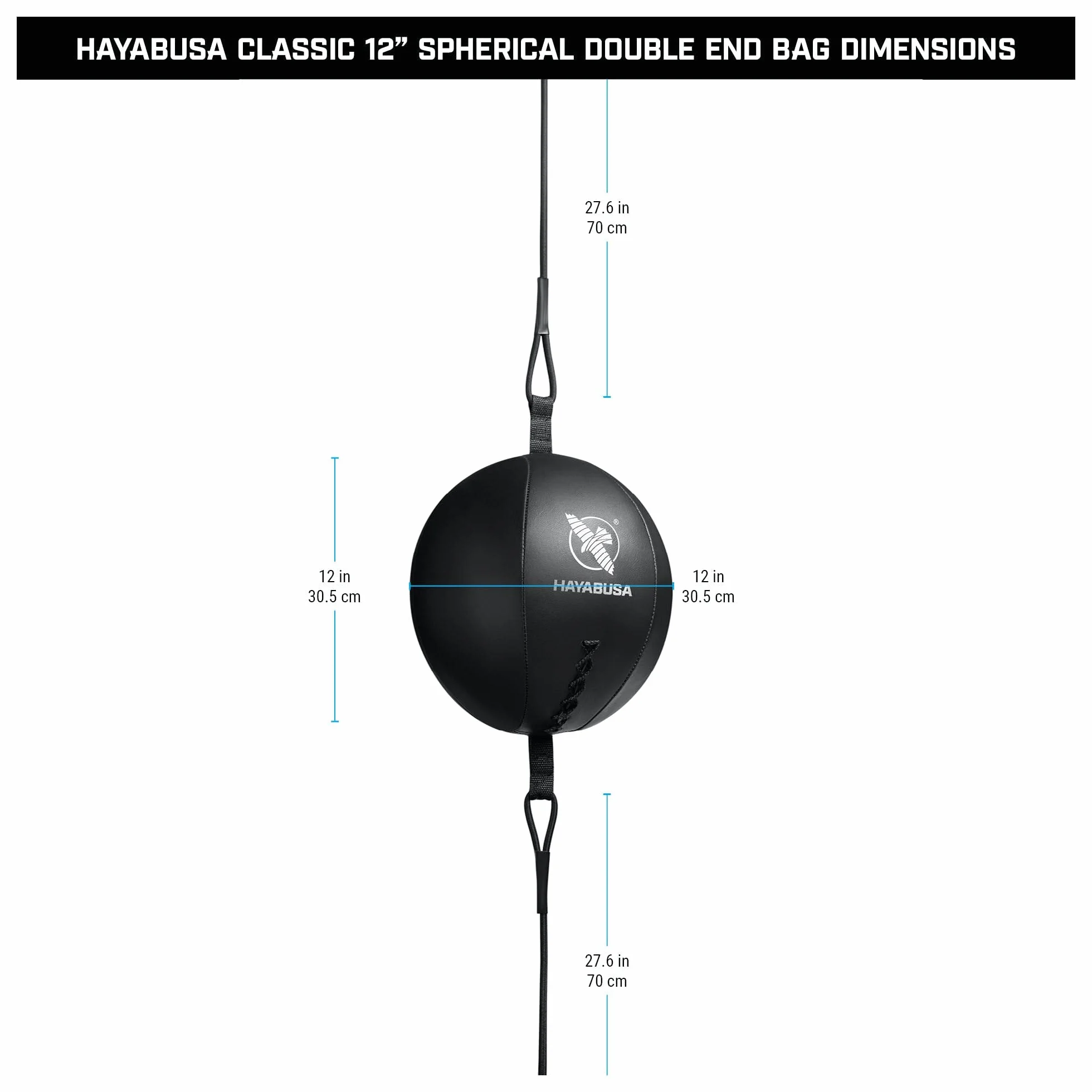 Hayabusa Classic 12" Sphere Double End Bag
