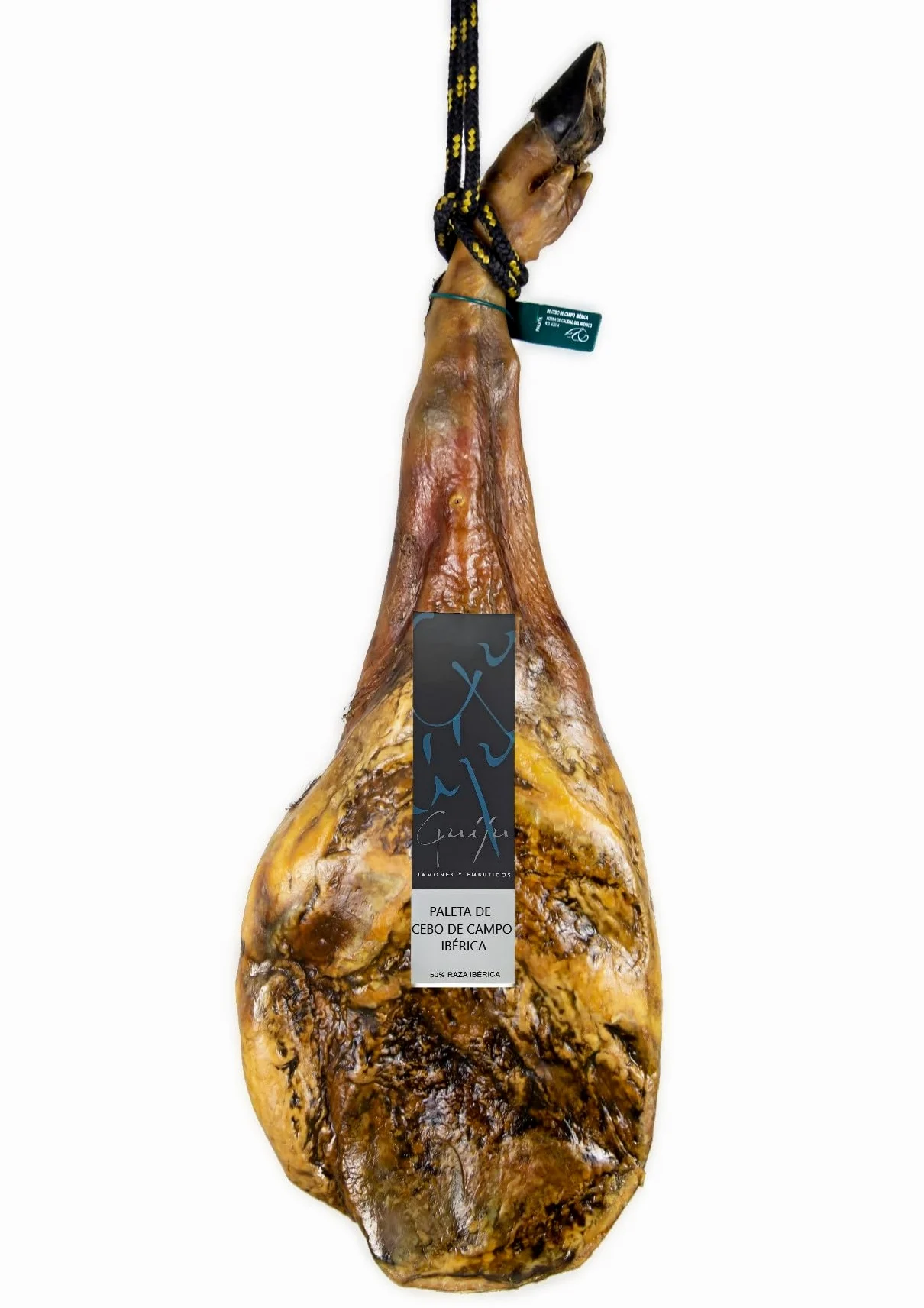 JAMÓN IBÉRICO(PALETA) DE CEBO DE CAMPO 50% RAZA IBÉRICA DESDE 5 KG. MARCA GUIJU. SALAMANCA. (5 kg)