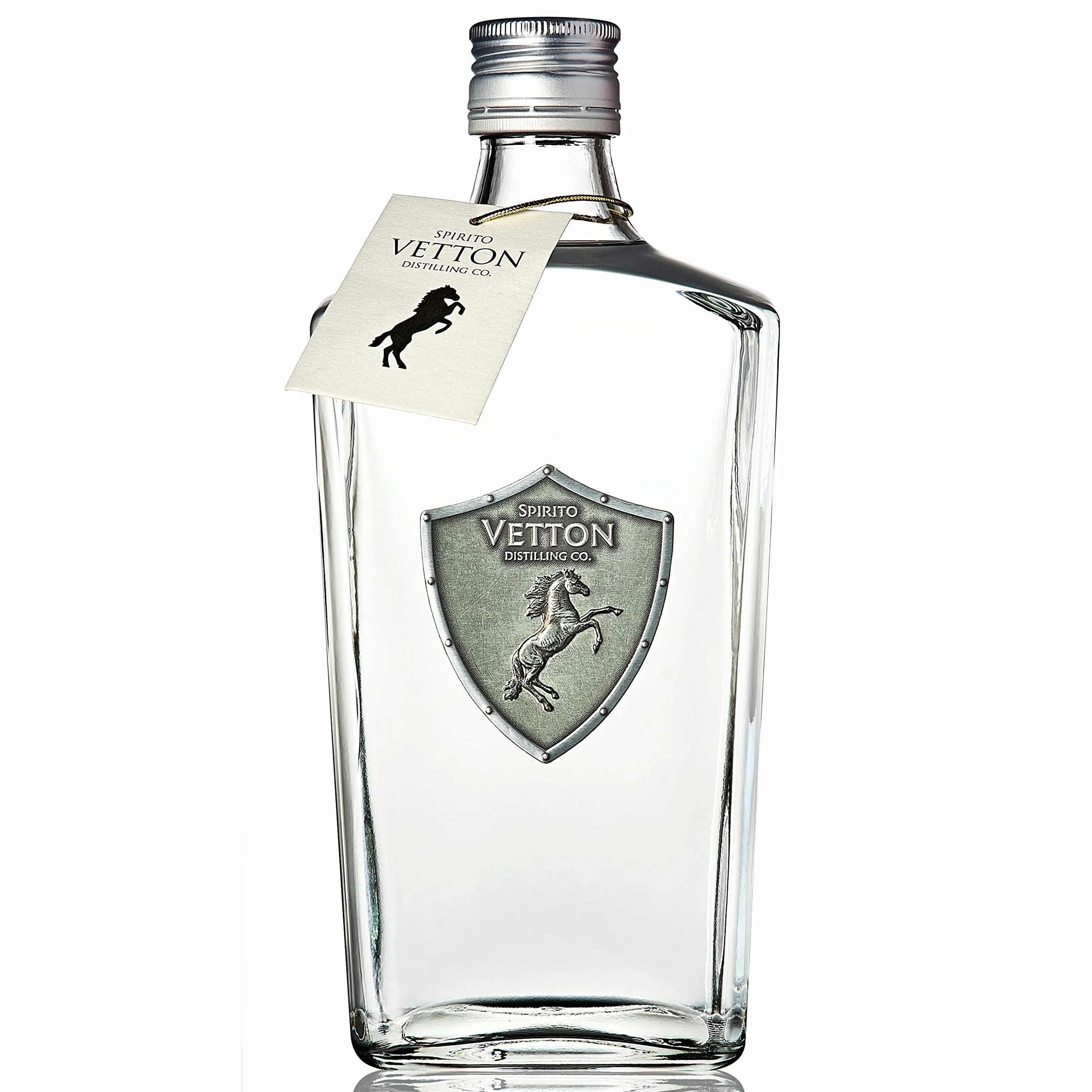 Spirito Vetton- Ginebra Premium Artesanal Extra Dry de cinco destilaciones – Botella de 70 cl - Mejor Ginebra Española por Segundo Año Consecutivo