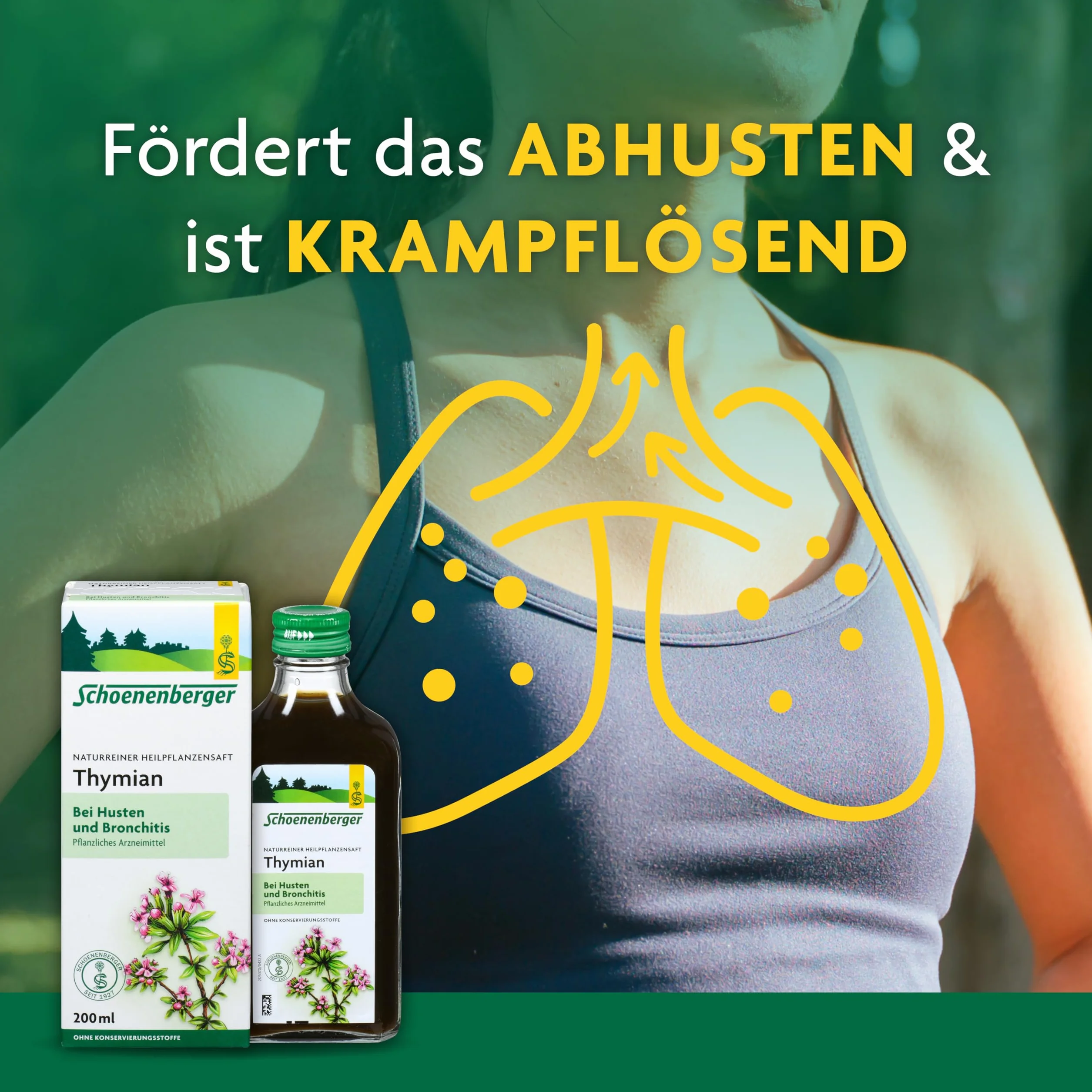 Schoenenberger naturreiner Heilpflanzensaft Thymian, 600 ml Lösung