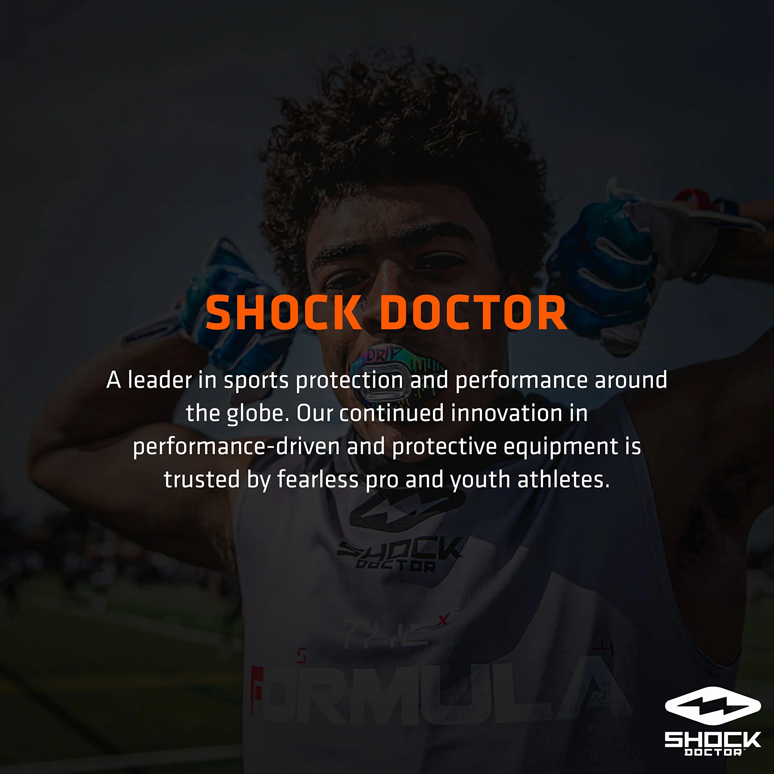 Shock Doctor Calzoncillos para niño con Copa Deportiva BioFlex, protección ventilada
