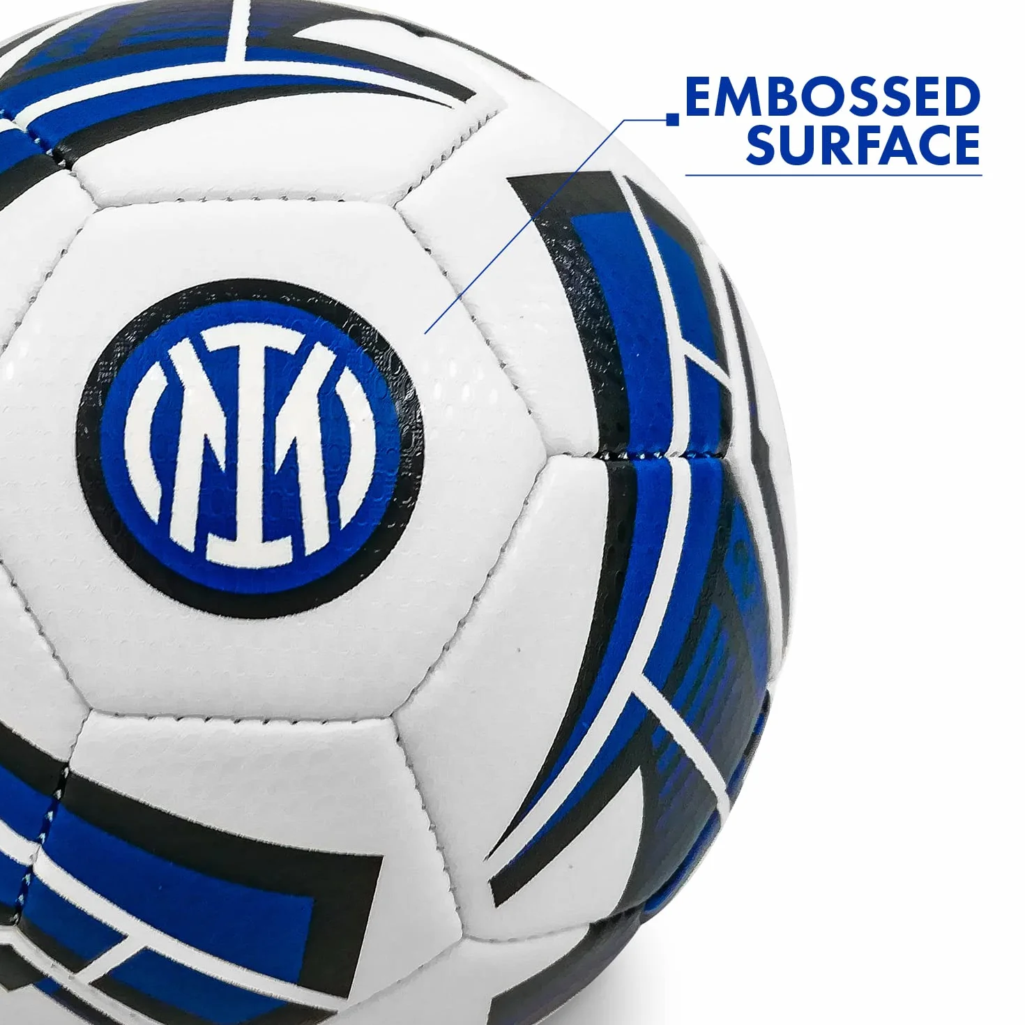Mondo Sport MINI Balón de fútbol Cosido INTER Talla 2 220 g