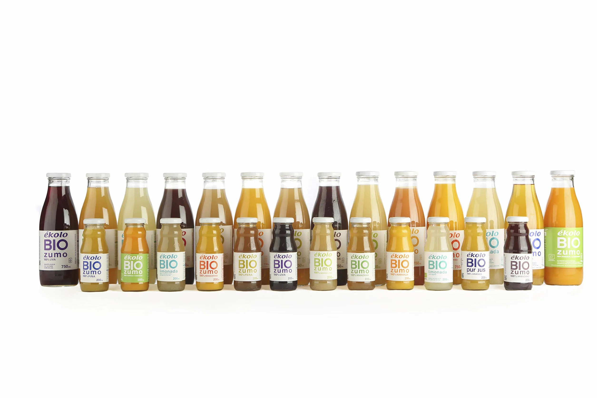 EKOLO Zumo de Granada Ecológico 100% Exprimido 200ml 2400ml 12 Unidades