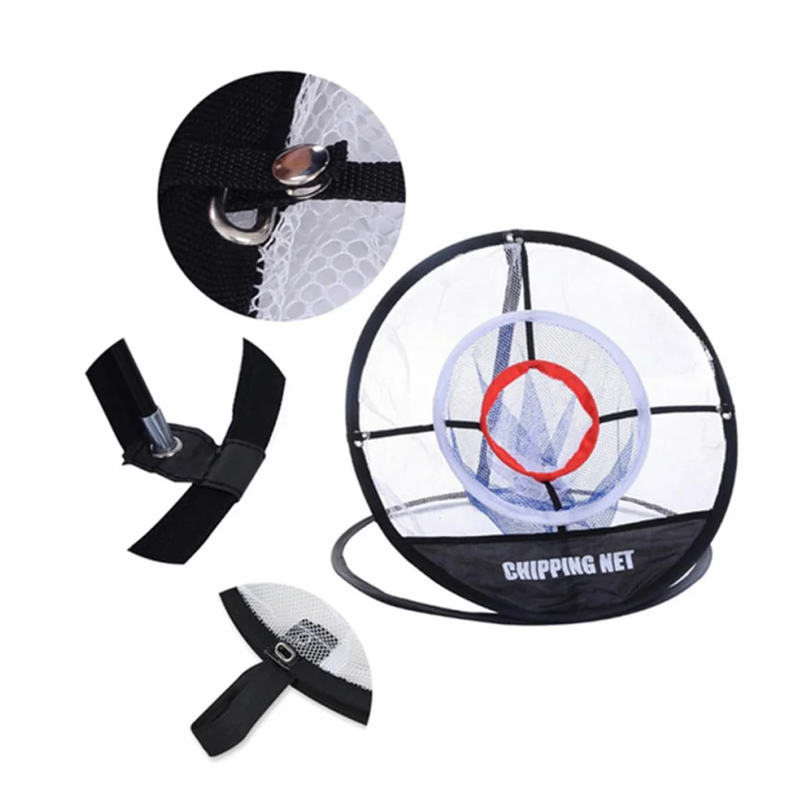 Red de Práctica de Golf Portátil para Interior y Exterior con Objetivo