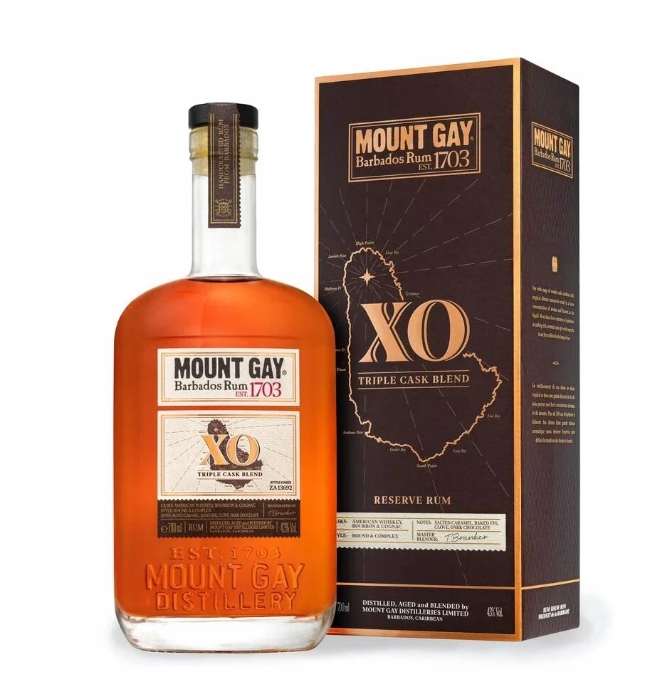 Mount Gay 1703 XO Triple Cask Blend 43% Vol. 0,7l in Giftbox