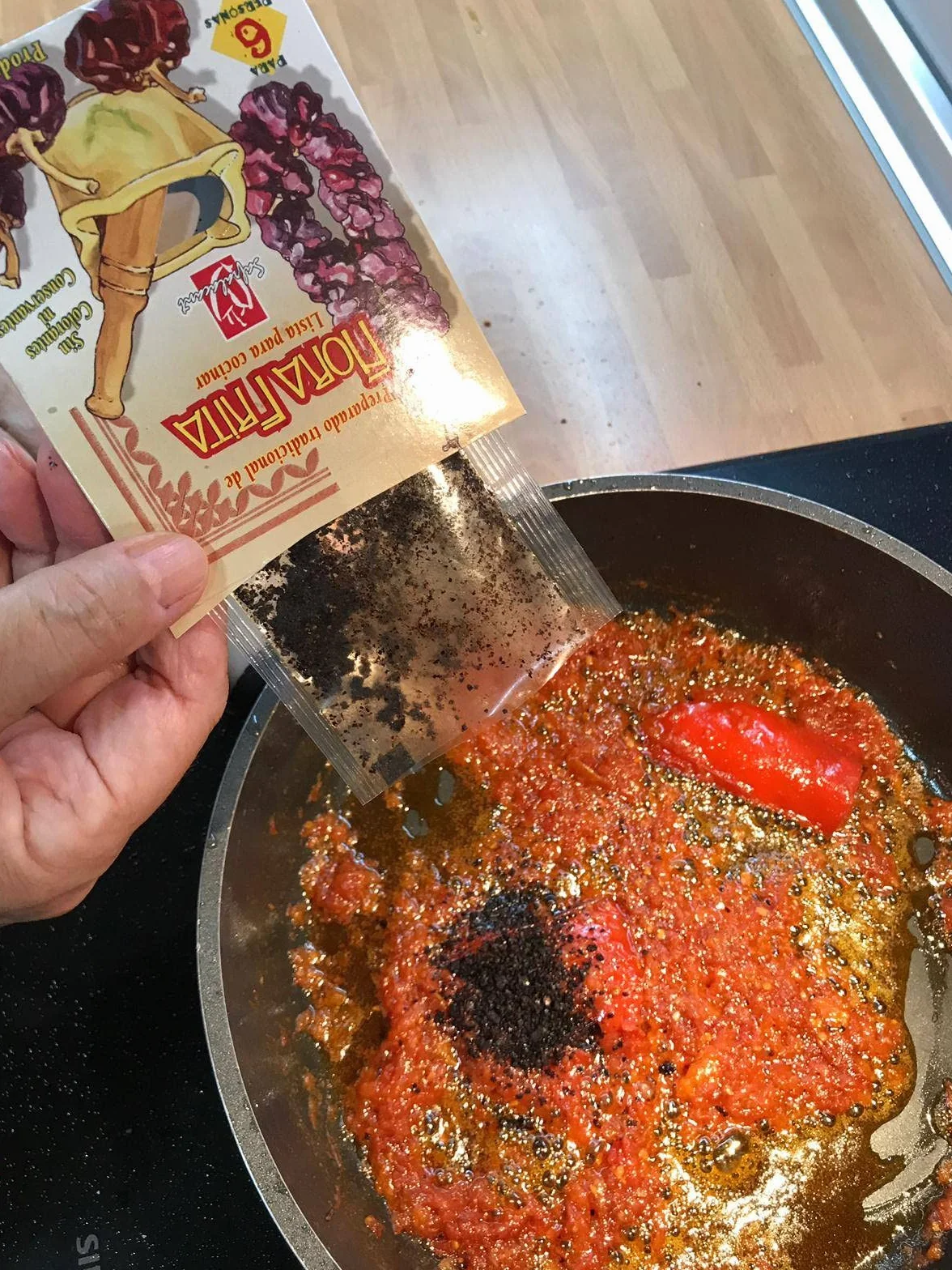 Ñora Frita 200g Artesanal Sin Colorantes ni Conservantes para Arroces Calderos y Guisos