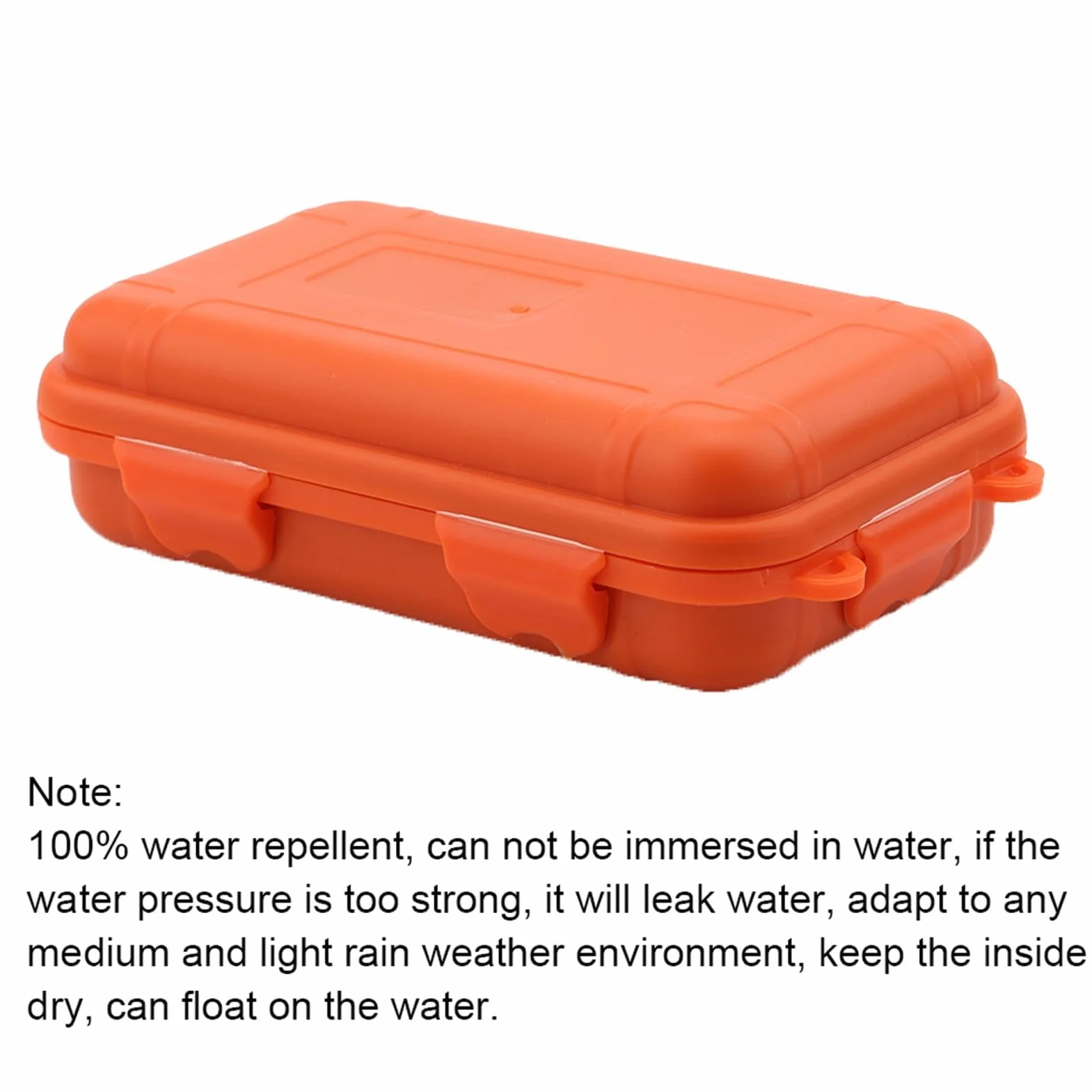 Estuche Organizador Impermeable Caja A Prueba De Golpes con 2 Hebillas En Forma De U para Viajes Al Aire Libre