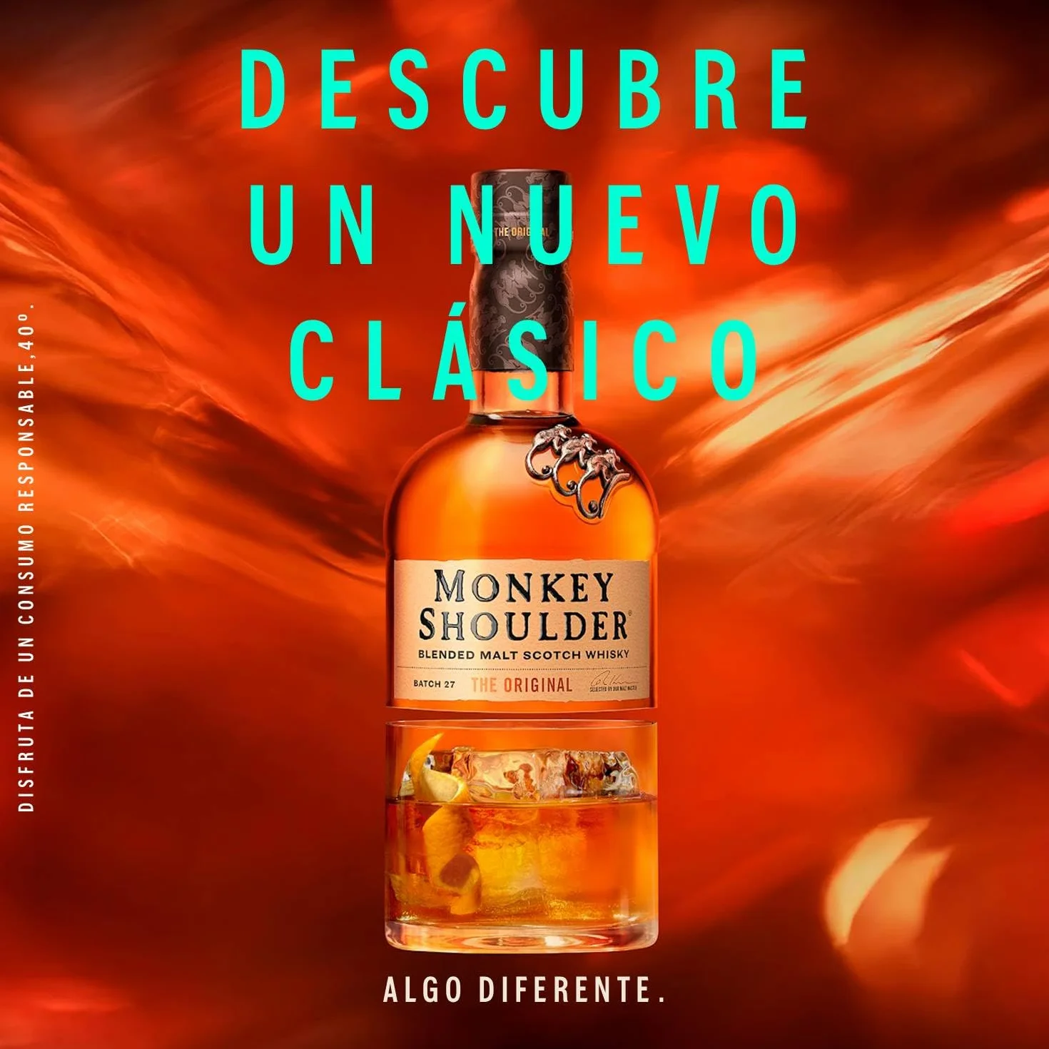 Monkey Shoulder Whisky Escocés 100% Malta, 40% Vol, 700 ml