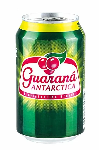 Guaraná Antarctica Limonada brasileña, paquete de 24 unidades, desechable (24 x 330 ml)