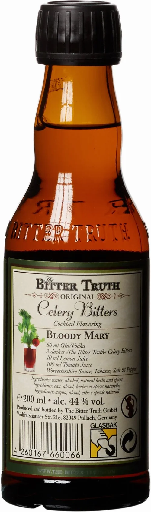 The Bitter Truth Original Celery Bitters 44% Vol. 0,2l