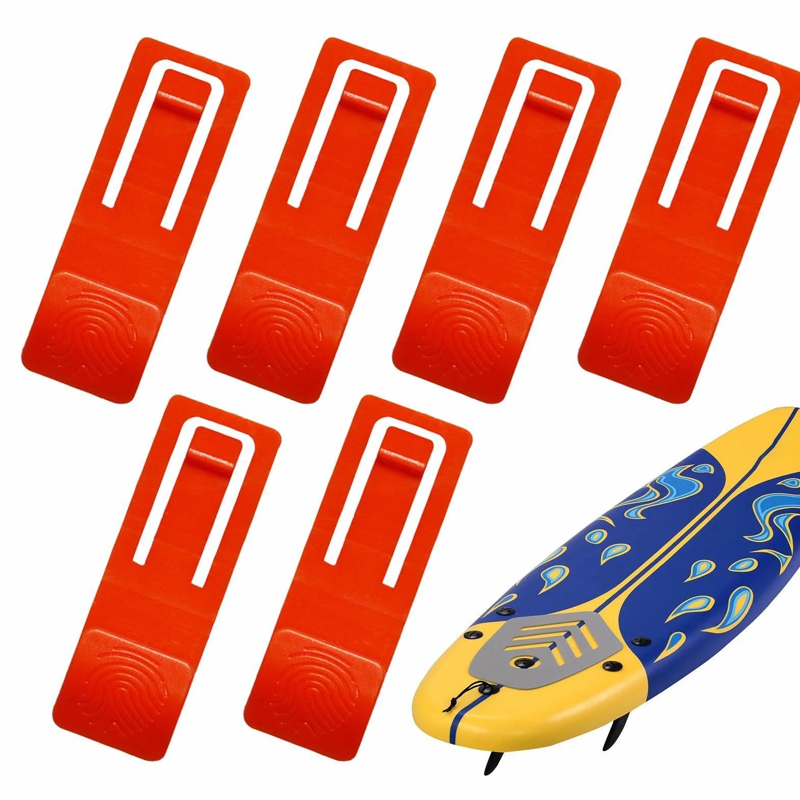 Aletas de surf desmontables reforzadas 6 piezas para tabla de surf paddleboard cola surfboard hebilla paddle accesorios longboards inflables