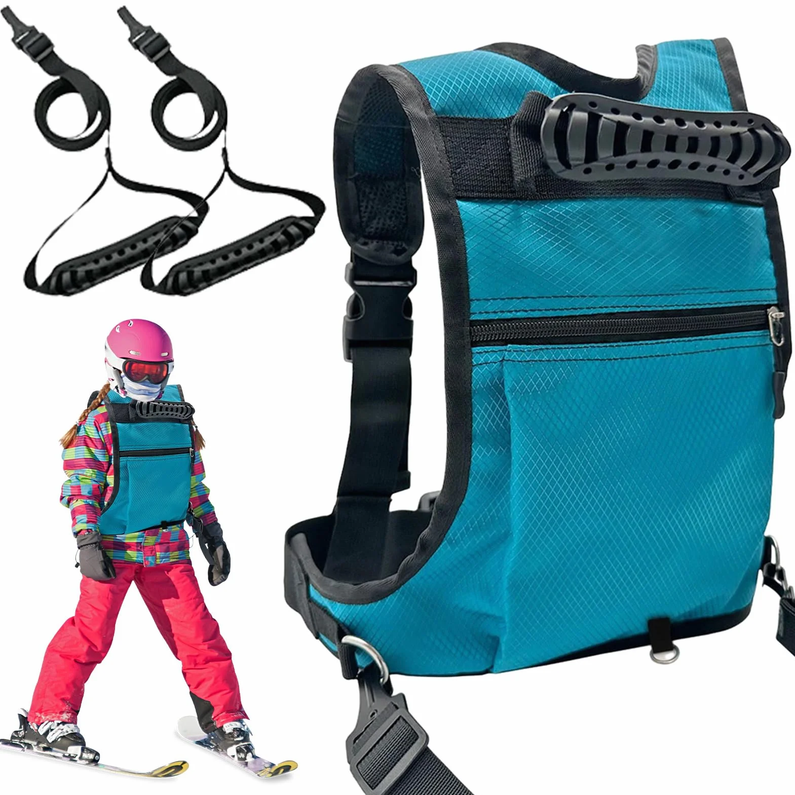 Arnés de Entrenamiento de Esquí y Snowboard para Niños | Velocidad con Seguridad y Control