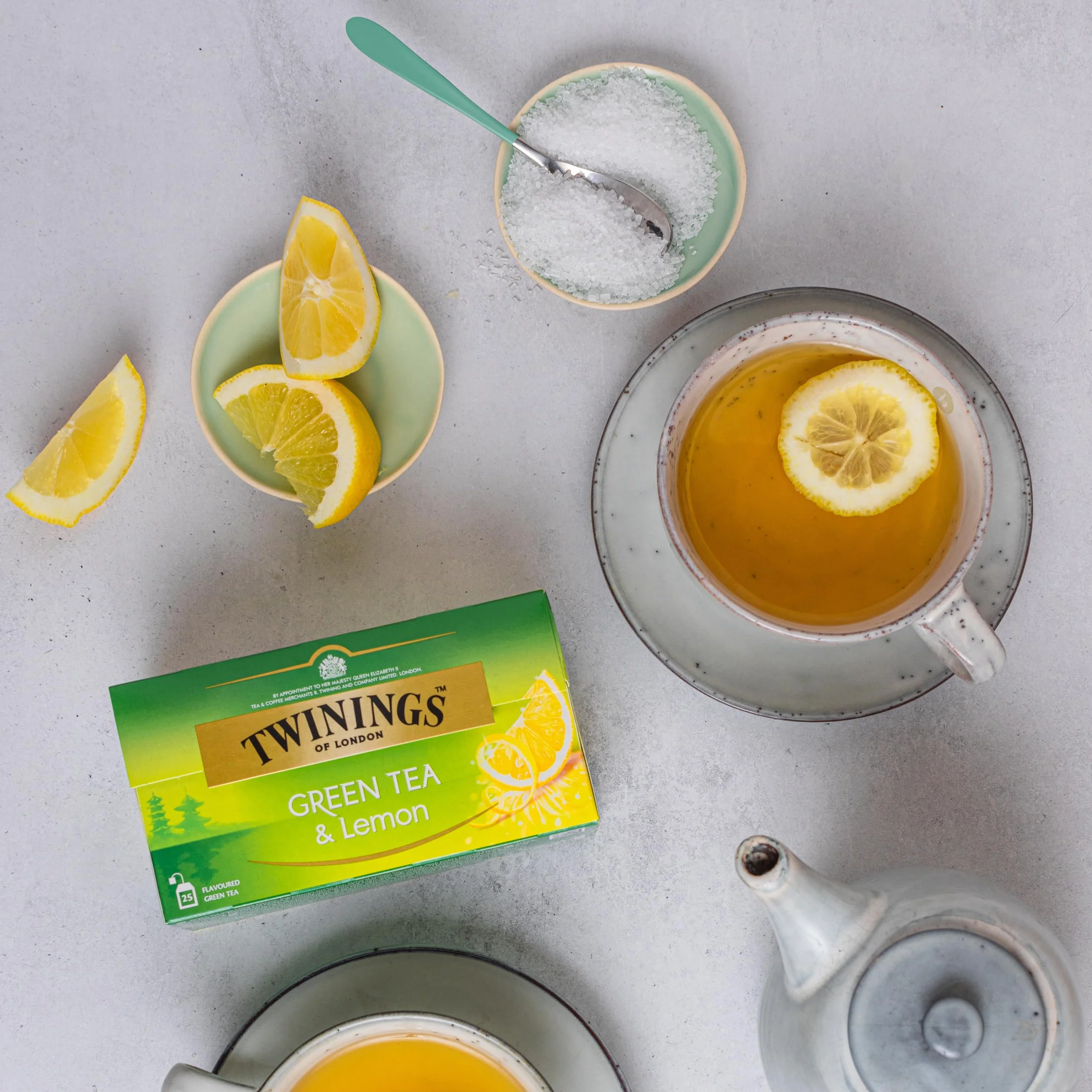 Twinings Té Verde con Limón, 25 Sobres