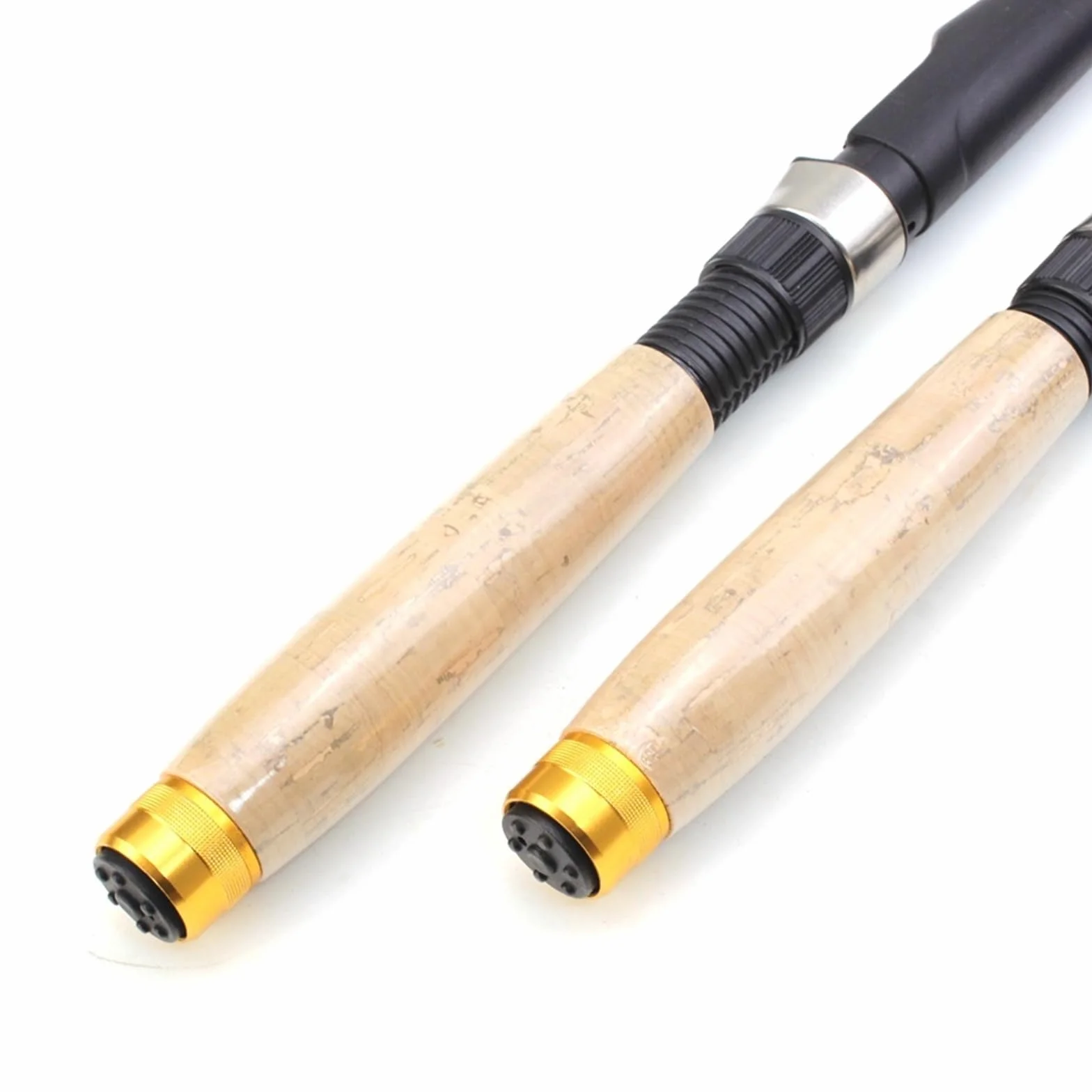 Caña de Pescar Telescópica YG020 1,8-3,6 m Fibra de Carbono Mango Corcho Carpa