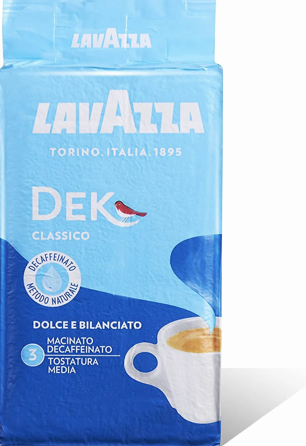 Lavazza Dek, Decaffeinato, Café Molido, 6x 250g