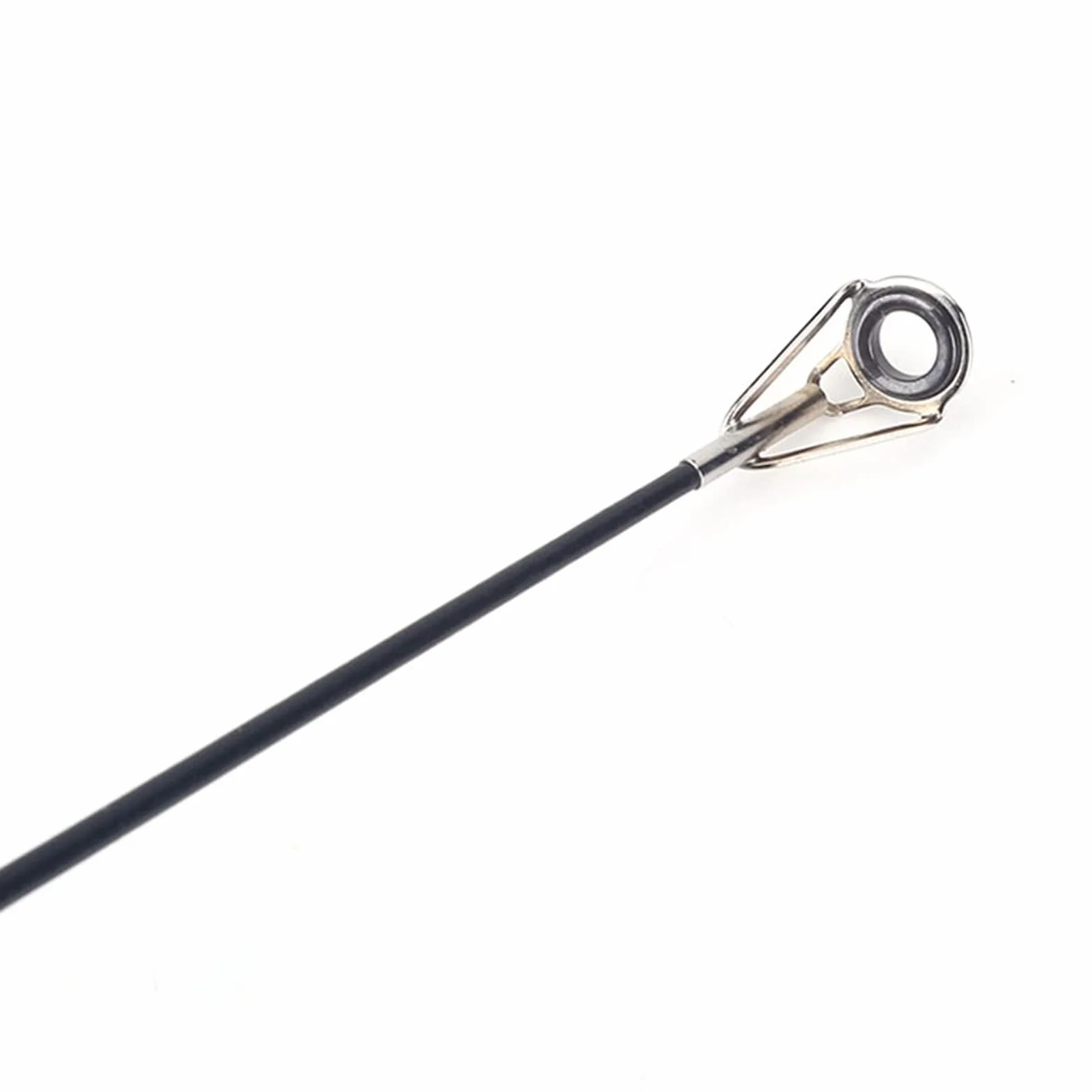 VBESTLIFE Mini Caña de Pescar de Hielo Retráctil Fibra de Vidrio