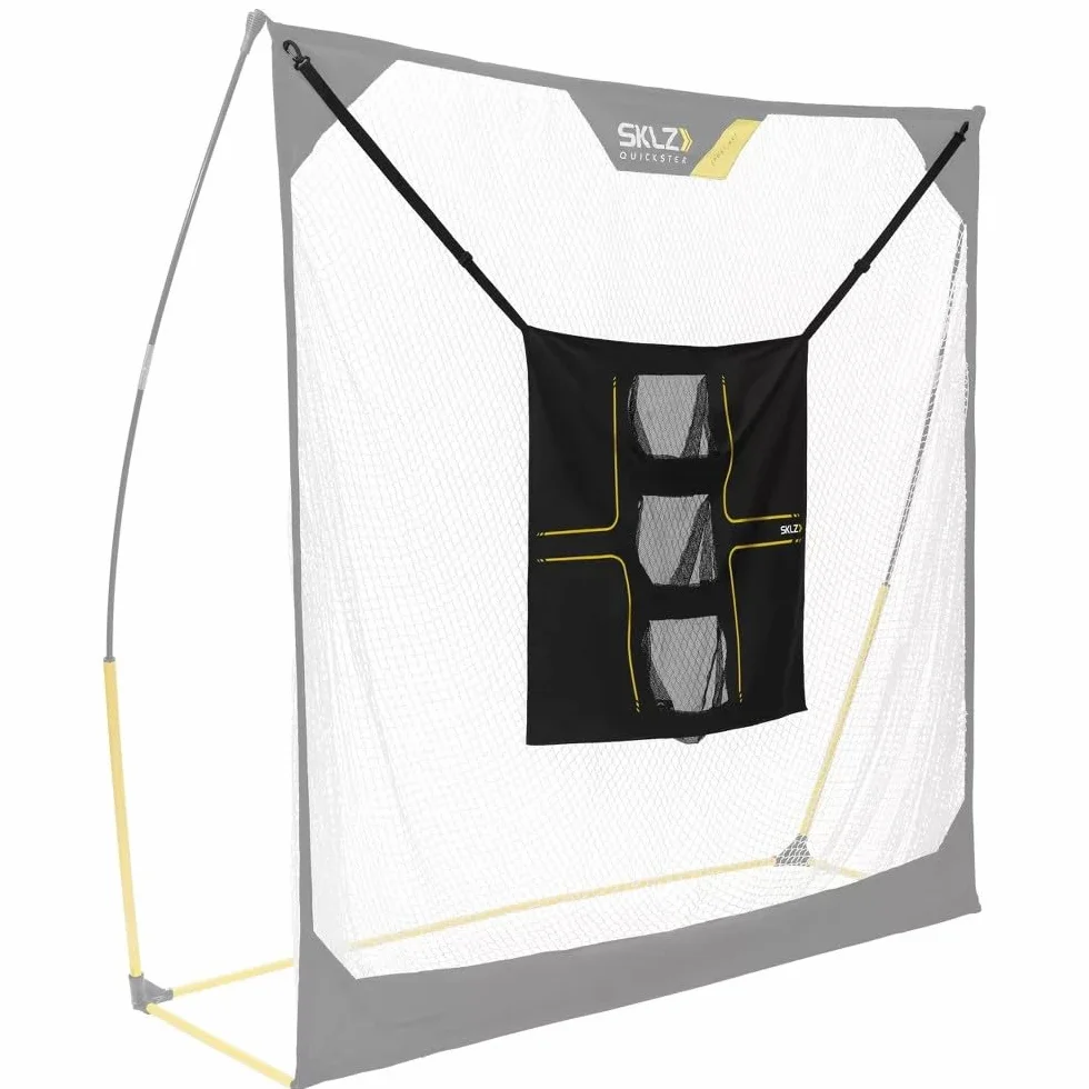 SKLZ Universal Golf Target – Objetivo de Swing Ajustable con Tres Bolsillos para Practicar Vuelo de Bola y Chip, 76.2 cm x 76.2 cm para Entrenamiento de precisión.