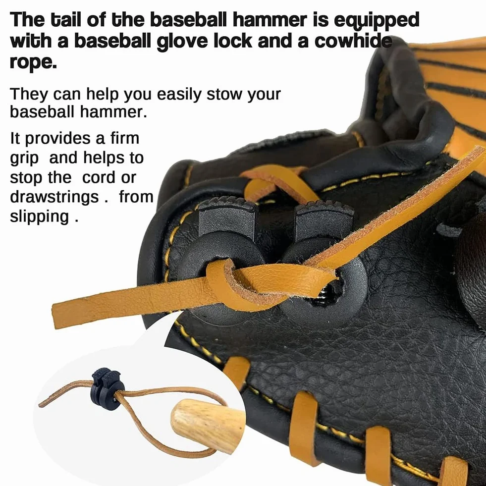 Guante de softbol, bate de una pieza, martillo de béisbol