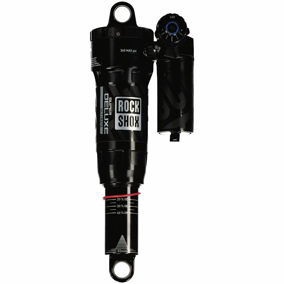 RockShox Super Deluxe Ultimate Rc2T C1 Amortiguador Negro 185 x 47,5 mm