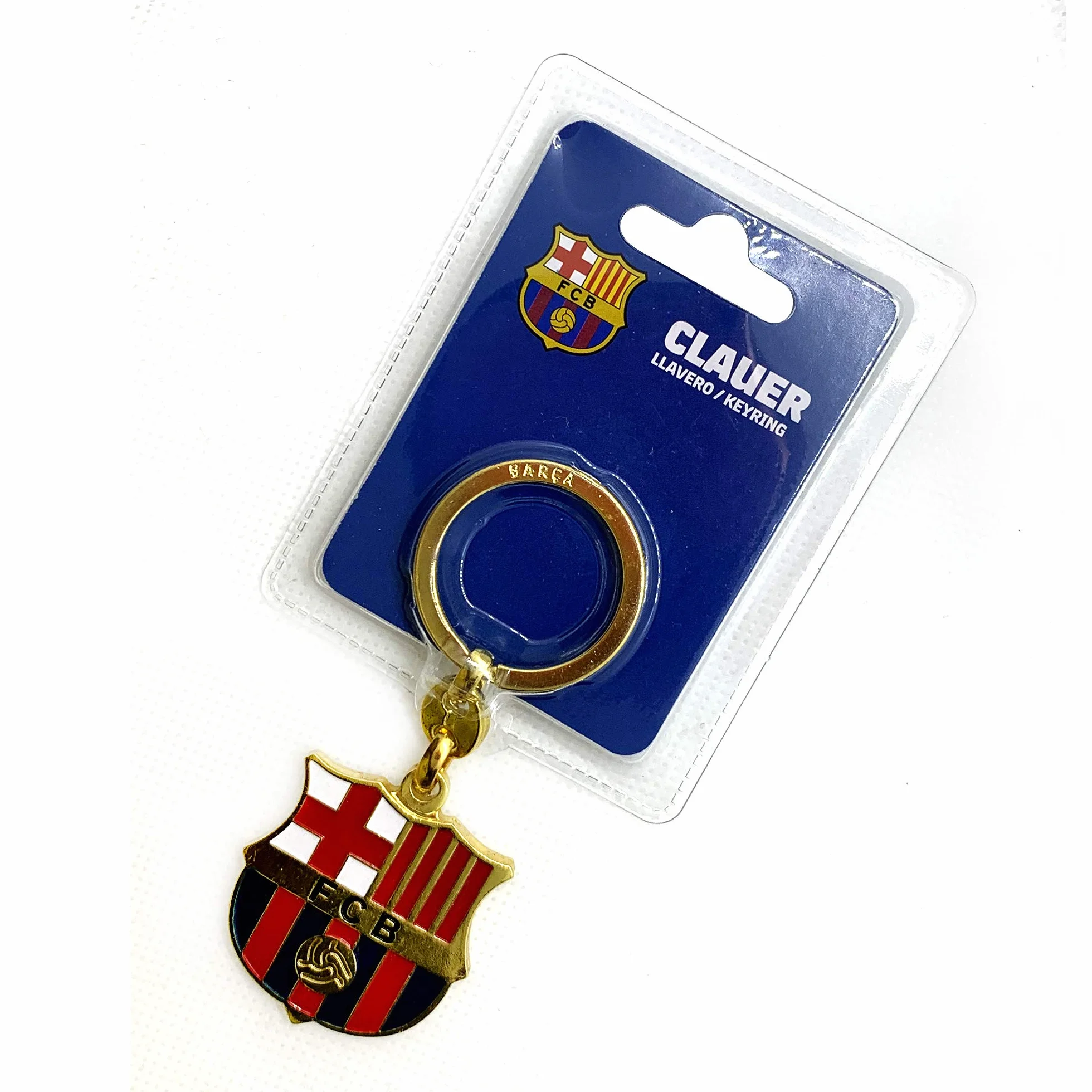 Llavero FC Barcelona Escudo Dorado