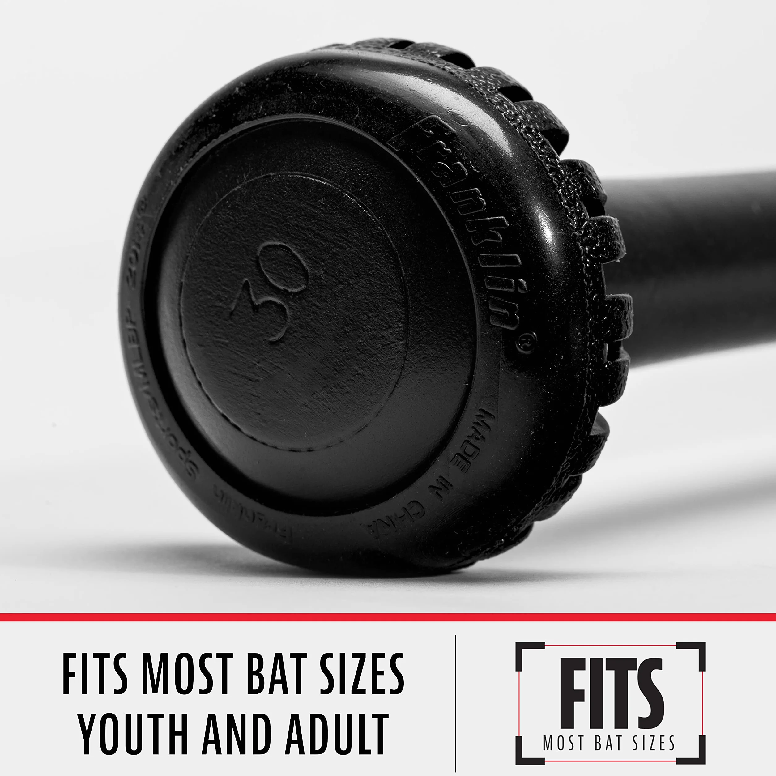 Franklin Sports Gator Grip Bat Nub - Perilla de Agarre para Bate de béisbol y sóftbol