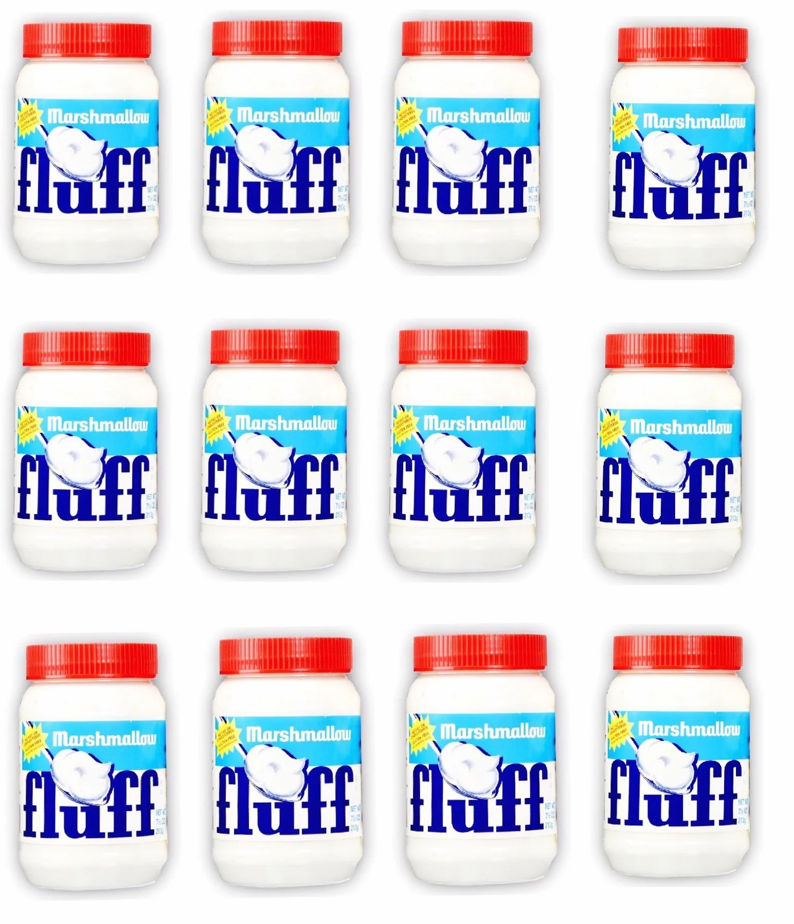 CREMA TARTINABLES MARSHMALLOW FLUFF VANILLA sabor a vainilla Durkee FLUFF VANILLA (12x213g)