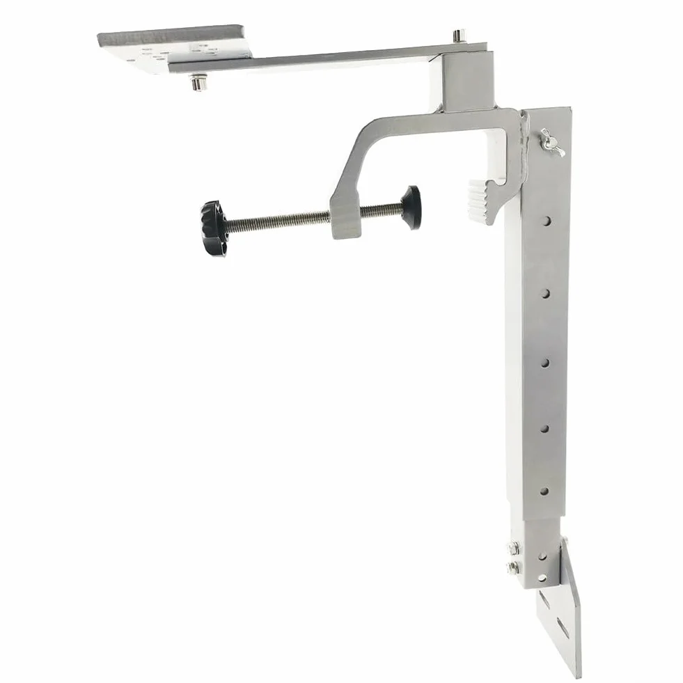 Soporte de acero inoxidable y aluminio para buscador de peces ajustable