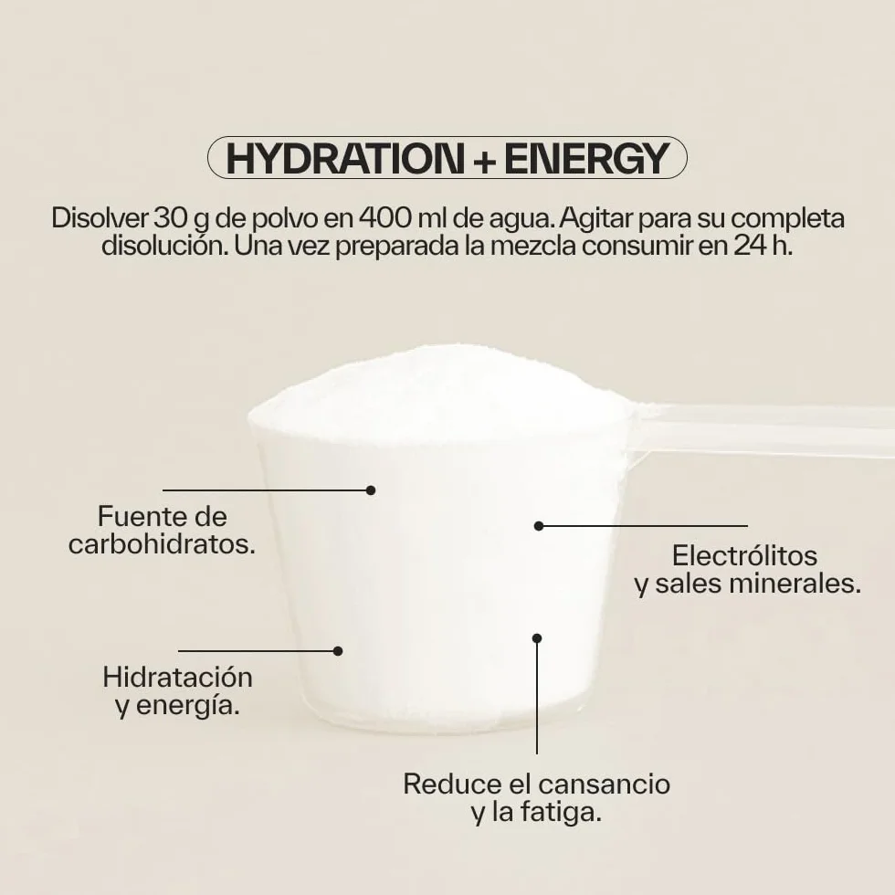 NDL Pro-Health Hydration energy | Bebida Isotónica de hidratación rápida con electrolitos en polvo y sales minerales para el deporte | Reduce el cansancio y la fatiga | Lima-Limón | 750g