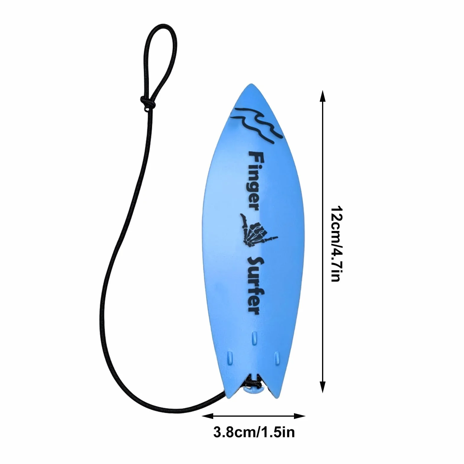 Tabla de Surf de Dedos 12*3.8*0.2cm Juguete Surfing