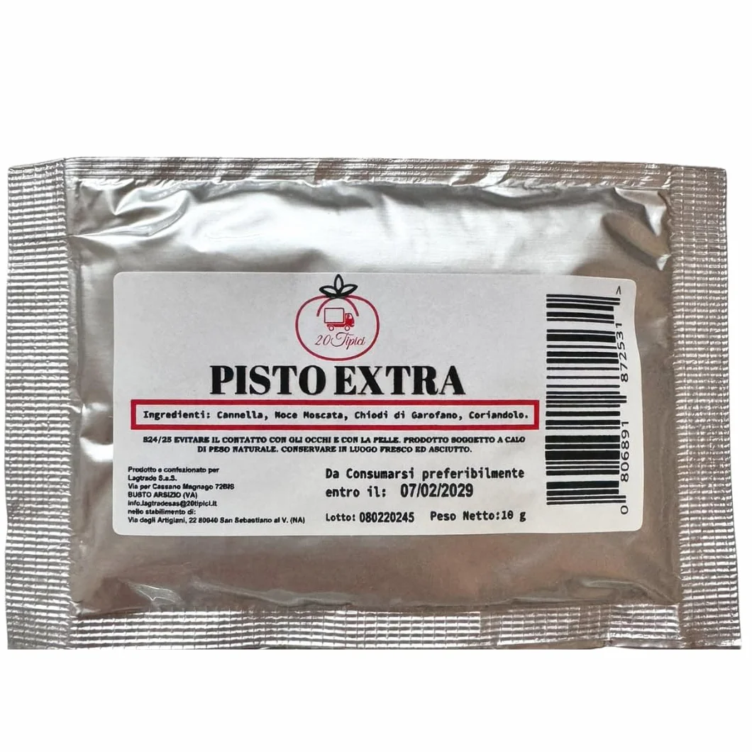 Pisto para rococó y mostaccioli 30 g – Mezcla de especias para dulces, pan de jengibre, muffin, pastel de ciruela – canela, nuez moscada, clavo de olor, cilantro