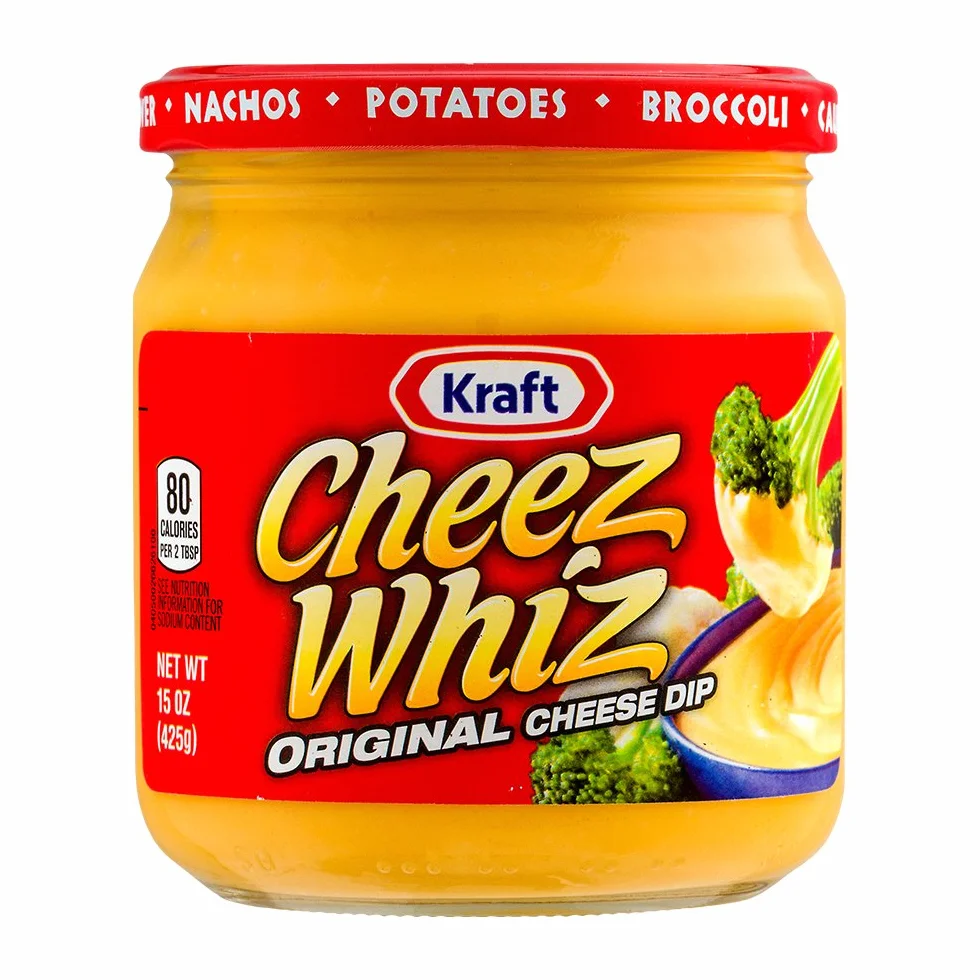 Kraft Cheez Whiz Original Cheese Dip, tarro de 15 oz