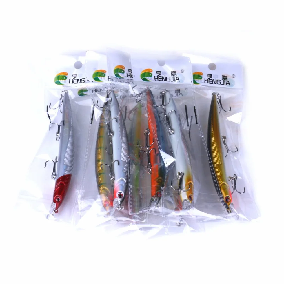 Señuelos Minnow VIB Inshore 13,4g 13,3cm 8 sztuk