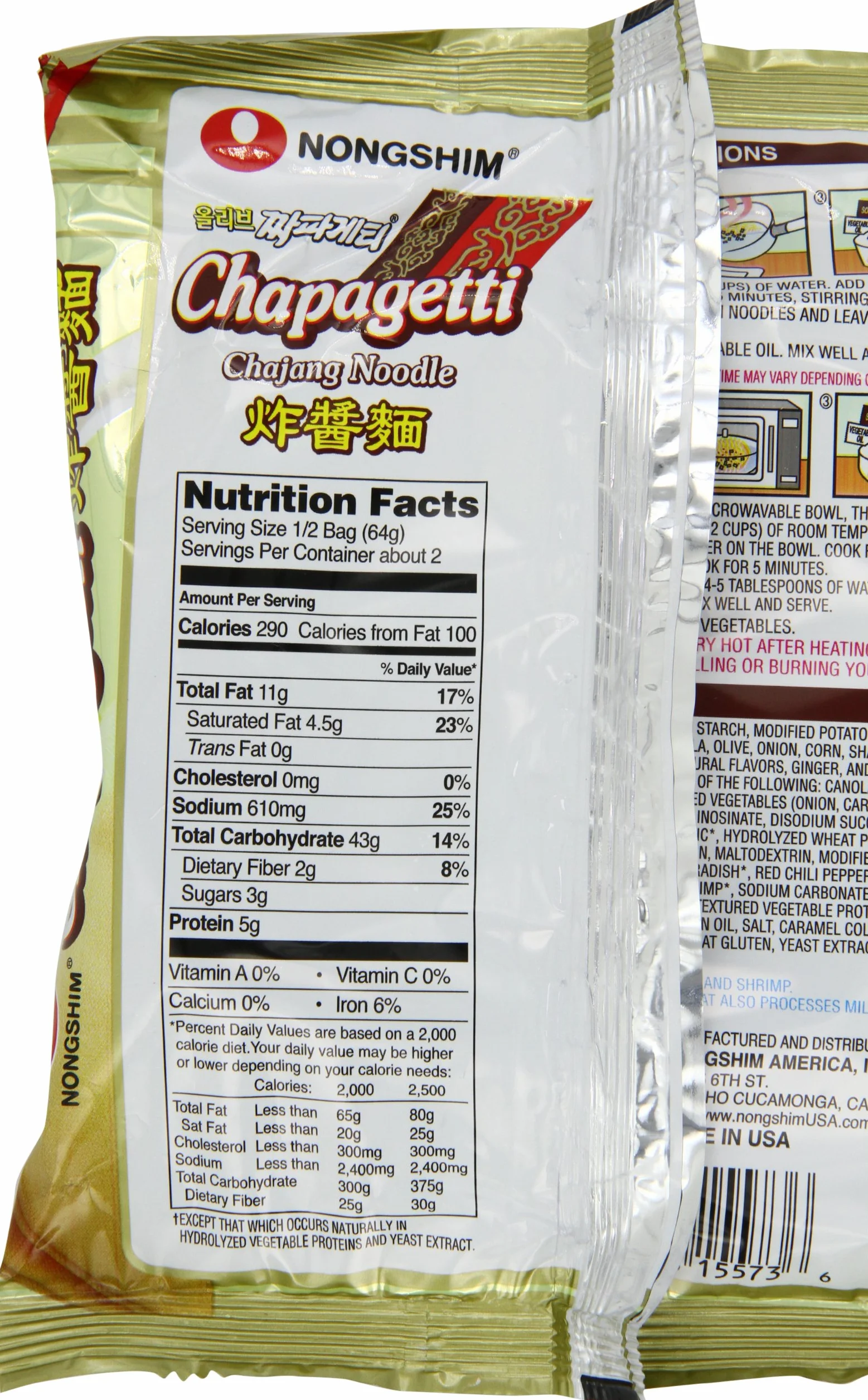 Nong Shim Chapagetti 20 Packets