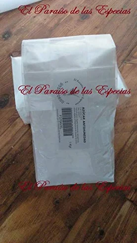 El Paraíso de las Especias Azúcar Antihumedad 1000 grs - Azúcar Polvo 1 Kg para Espolvorear los Pasteles - No Apelmaza