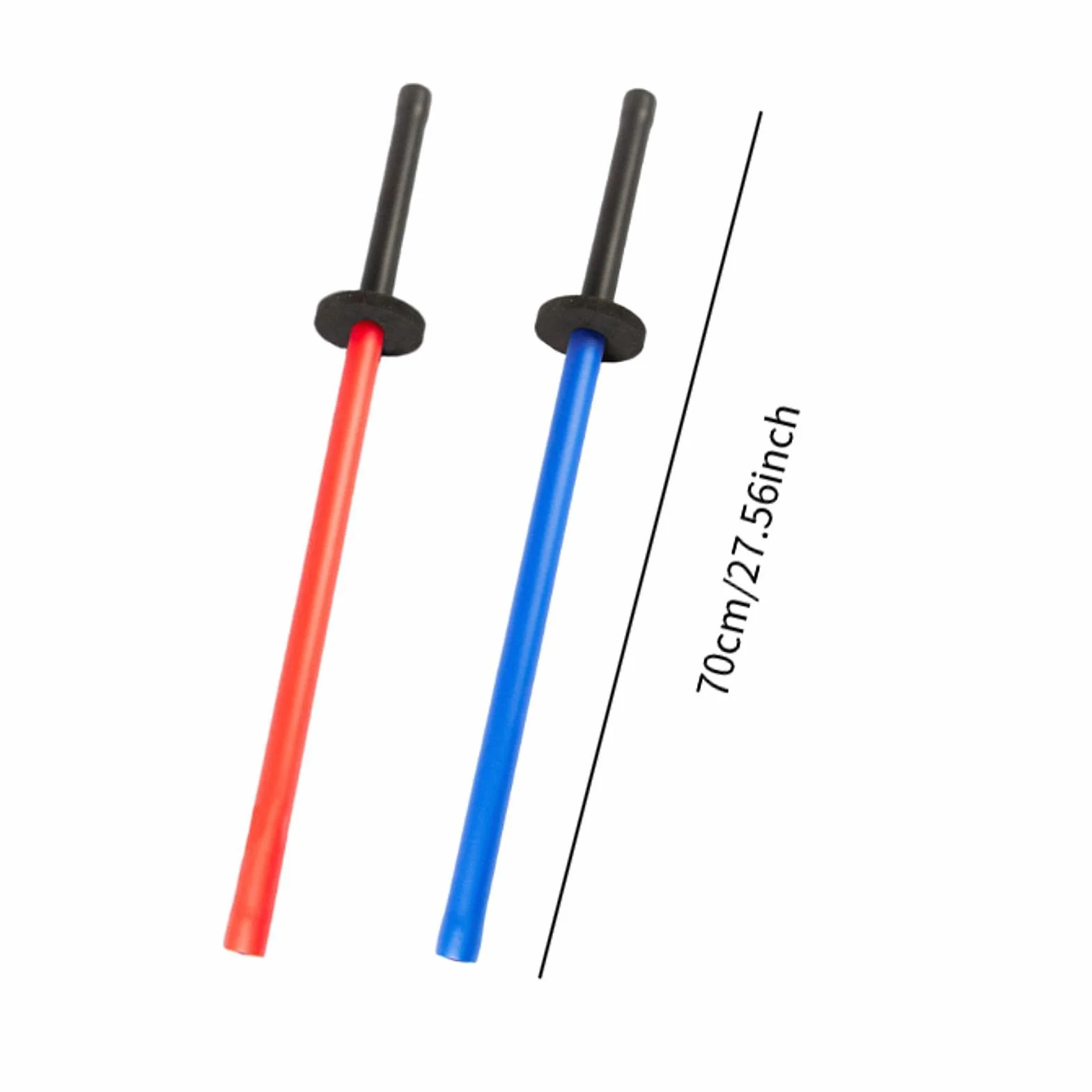 LOVIVER 2 Espadas de Entrenamiento de Esponja, Bokken Acolchado para Practicar Esgrima