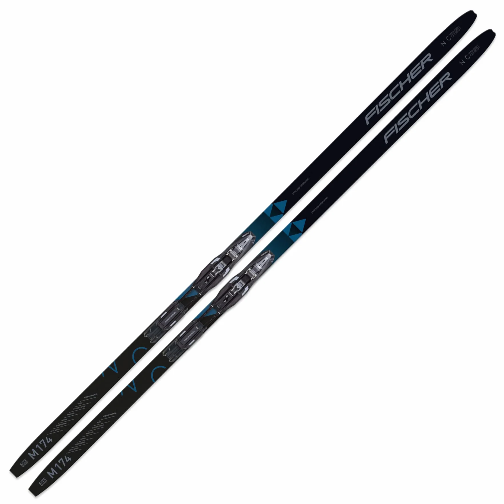 Fischer Twin Skin Crusier EF Classic Set de esquís de fondo S 164 cm con fijación Control Step IFP NNN