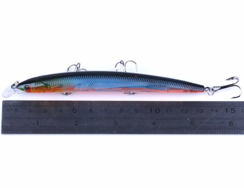 Señuelos Minnow VIB Inshore 13,4g 13,3cm 8 sztuk