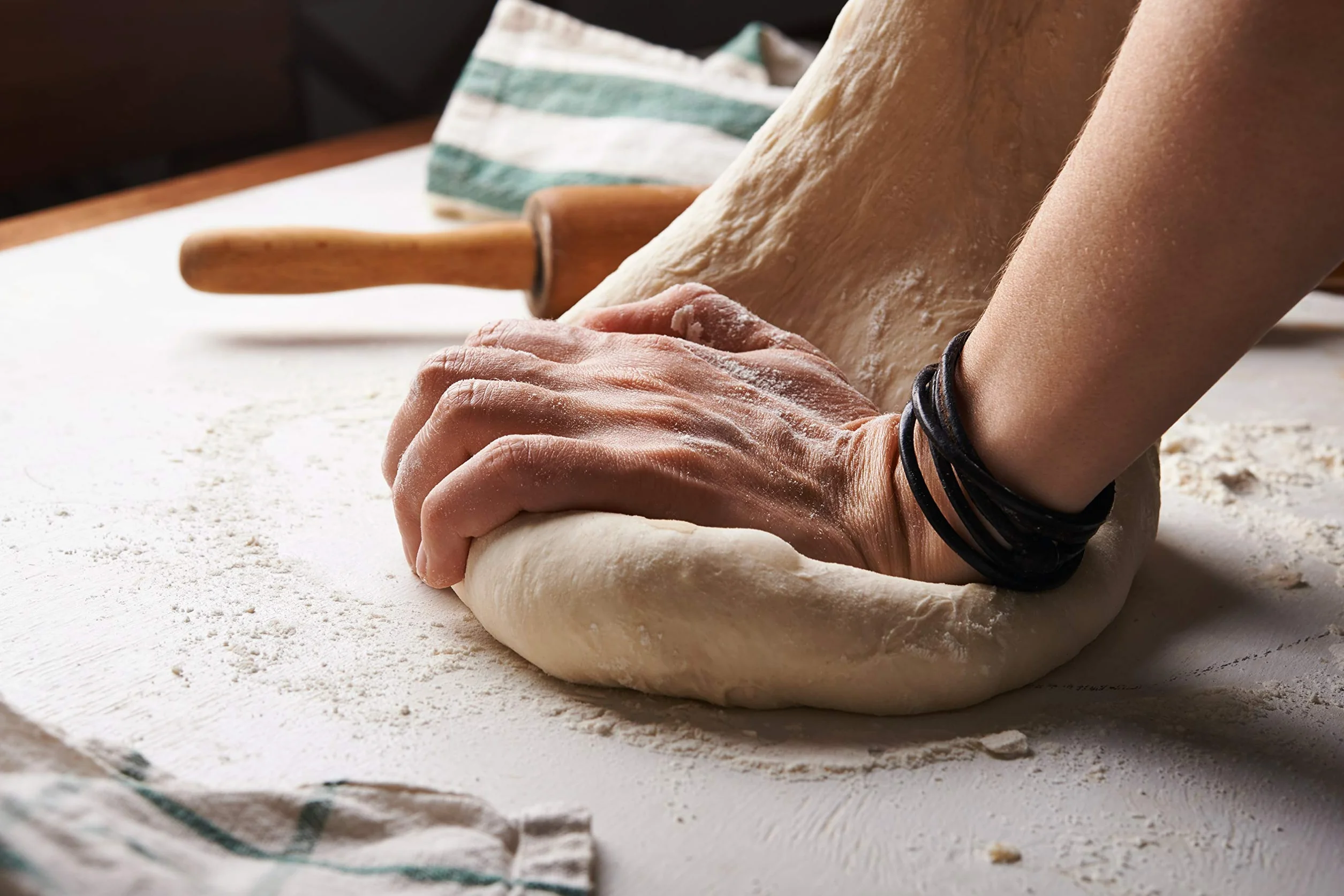 Lievito Madre - Masa fermentada de trigo seca en polvo con fuerte fuerza motriz de 500 g Foozia
