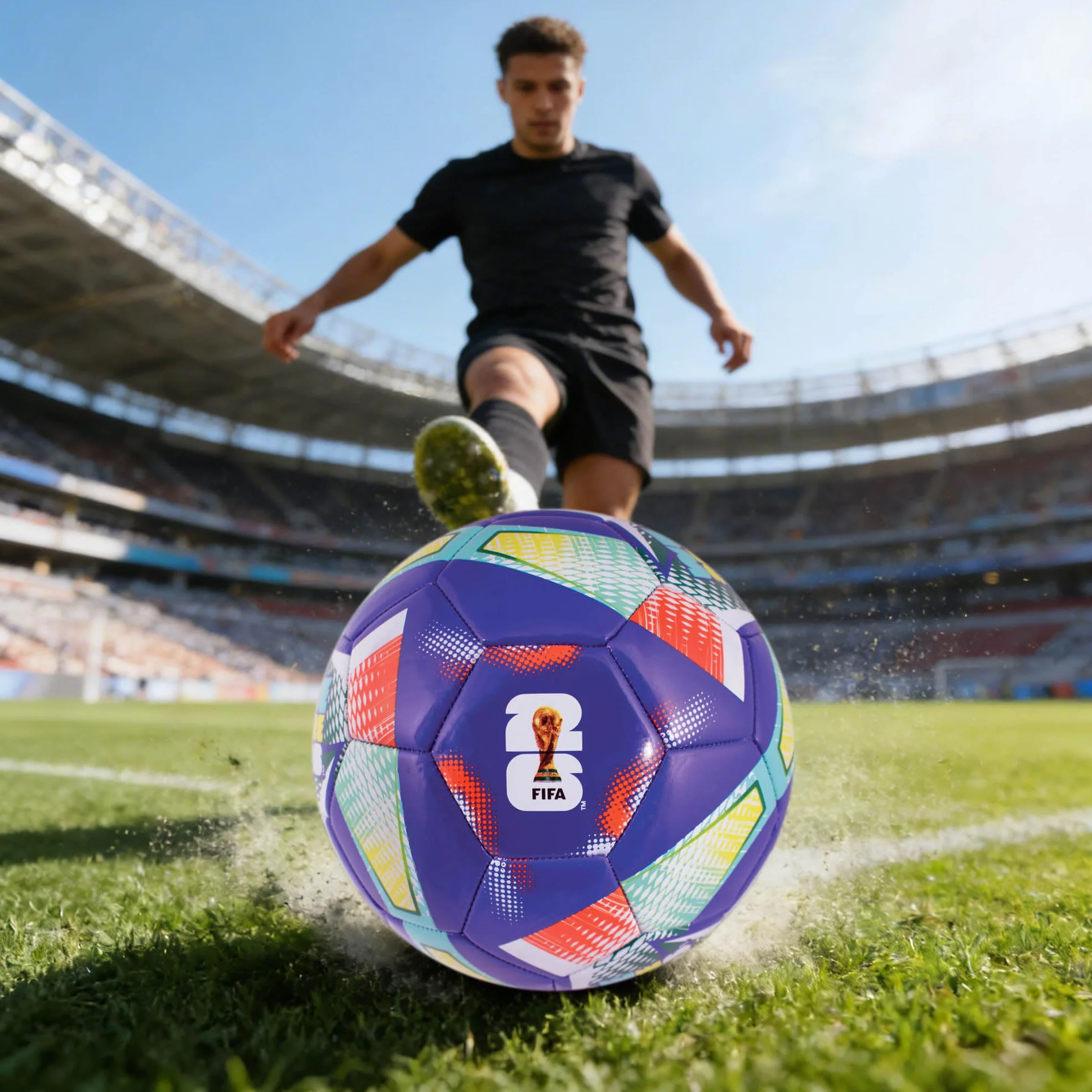 Hy-Pro FWC26 Fußball Größe 5 Trainingsball FIFA WM 2026 Design