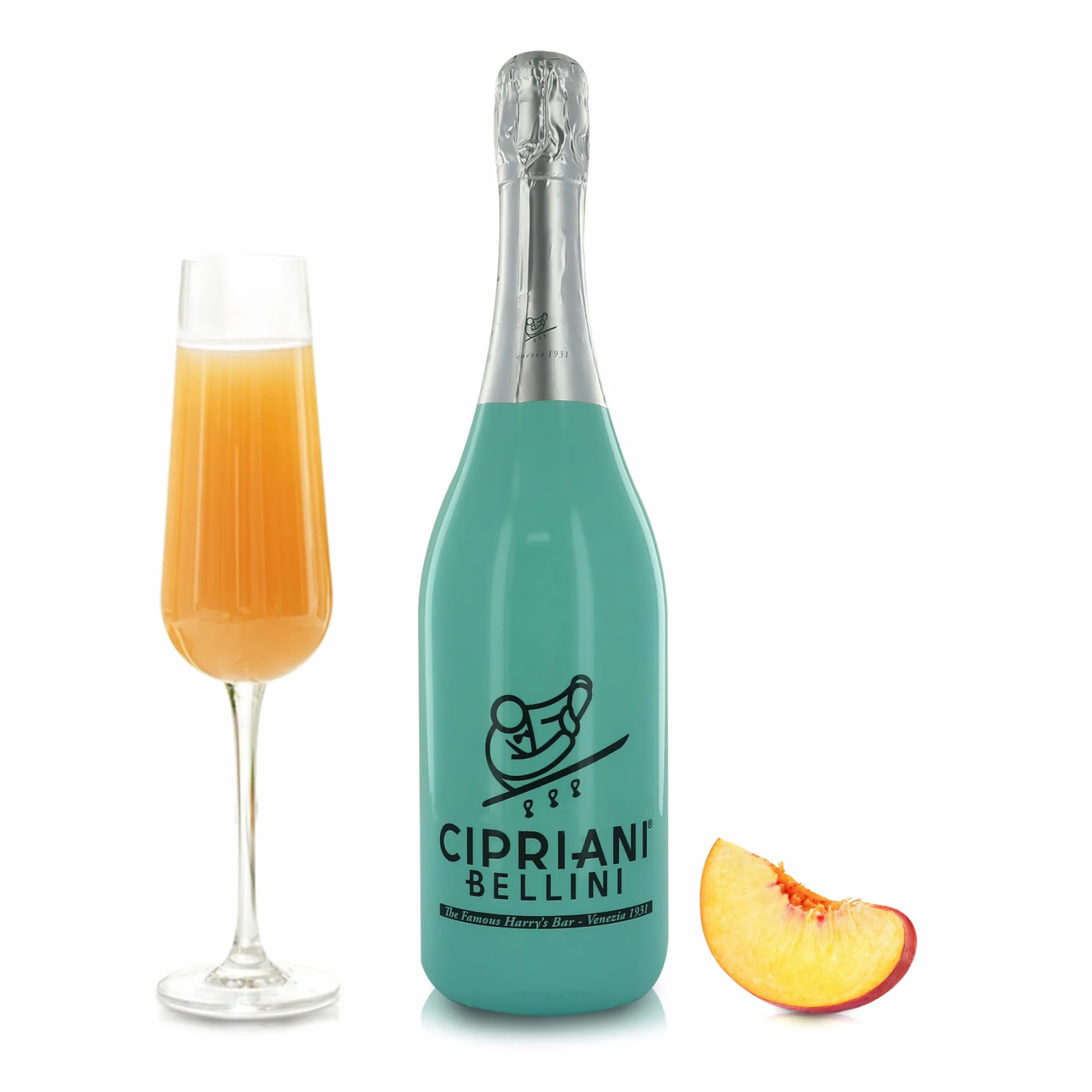 Cipriani Bellini, Cóctel Italiano para Aperitivo, 750 Ml