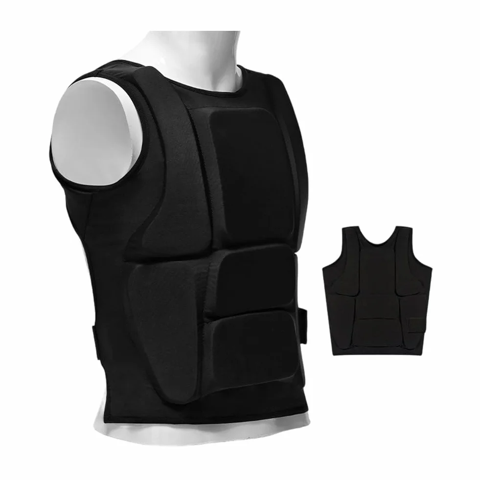 Protector de Pecho de Karate Acolchado para Entrenamiento de Artes Marciales