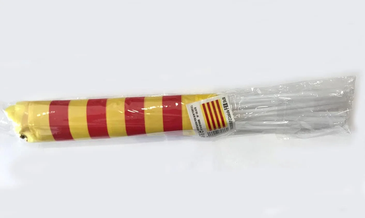 Bandera de Mano de Cataluña Durabol 12PCS 20X30CM