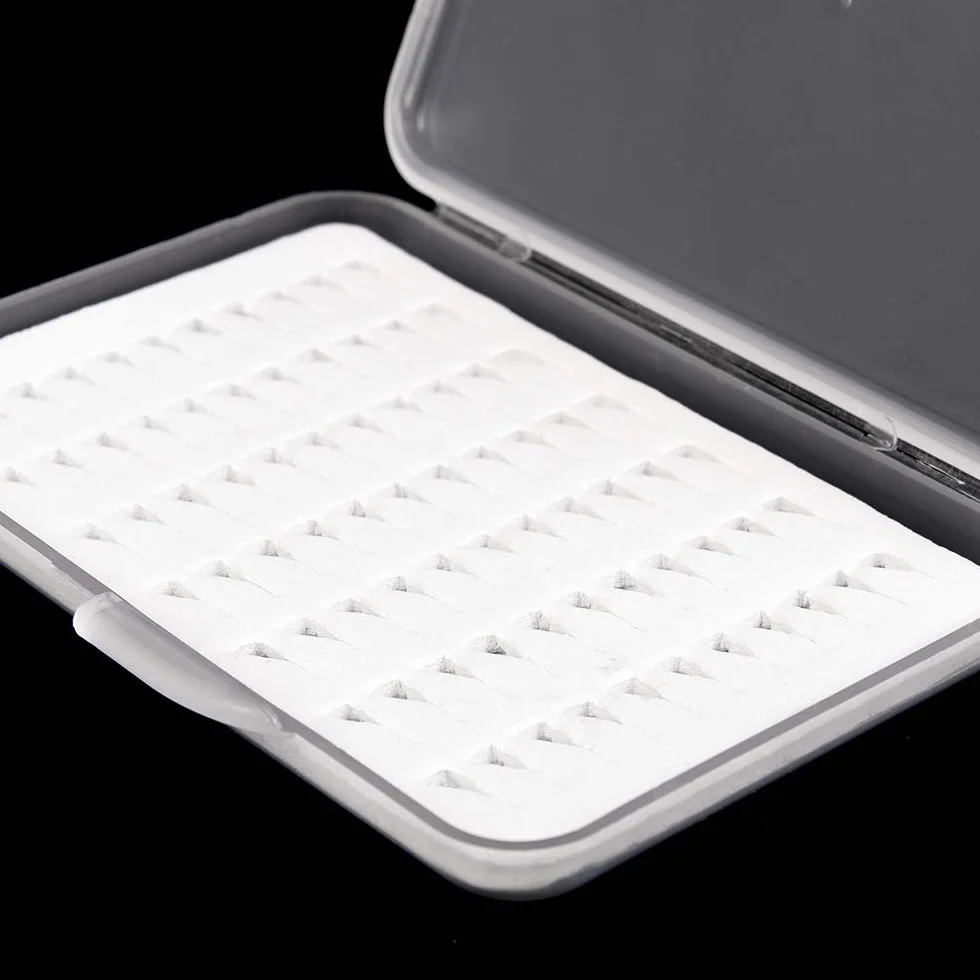 Cajas de pesca de espuma delgada gran capacidad tapa transparente competición