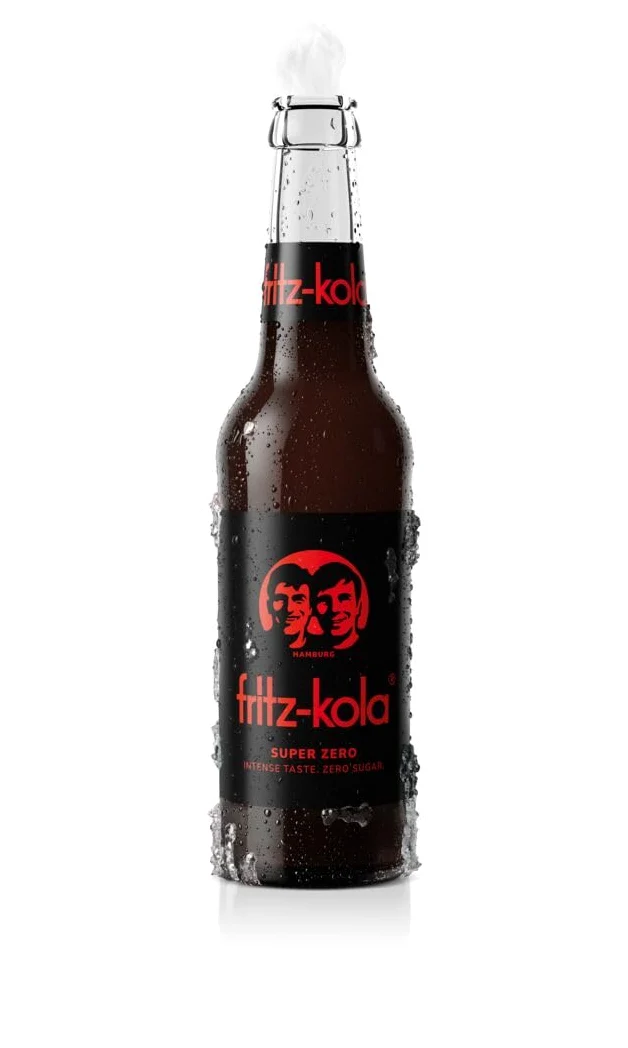 fritz-kola super zero (0,33l) x 24 unidades